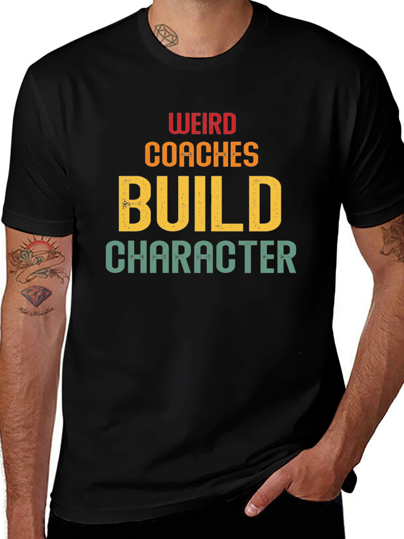 Weird Coaches Build Character T-Shirt
