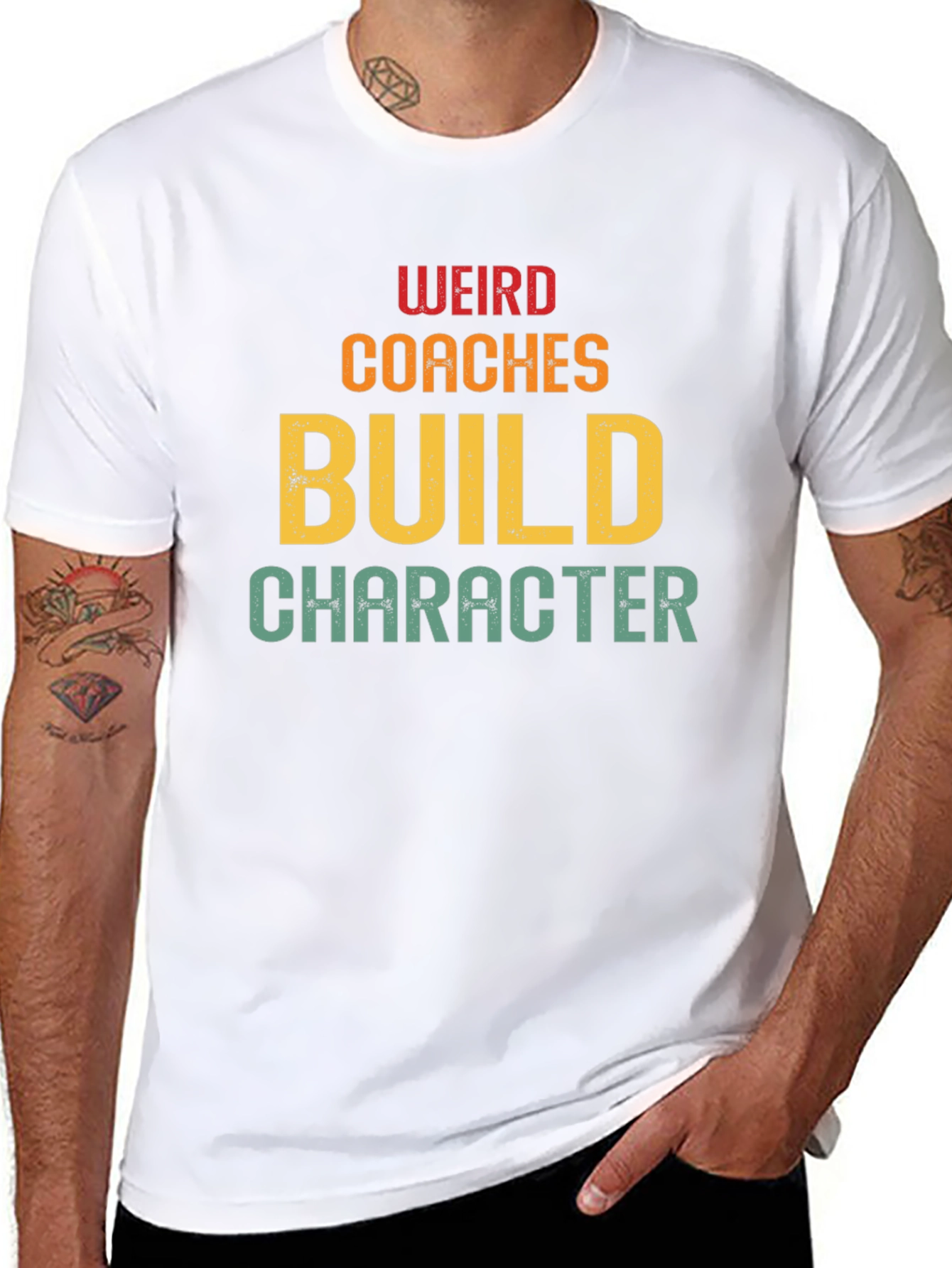 Weird Coaches Build Character T-Shirt