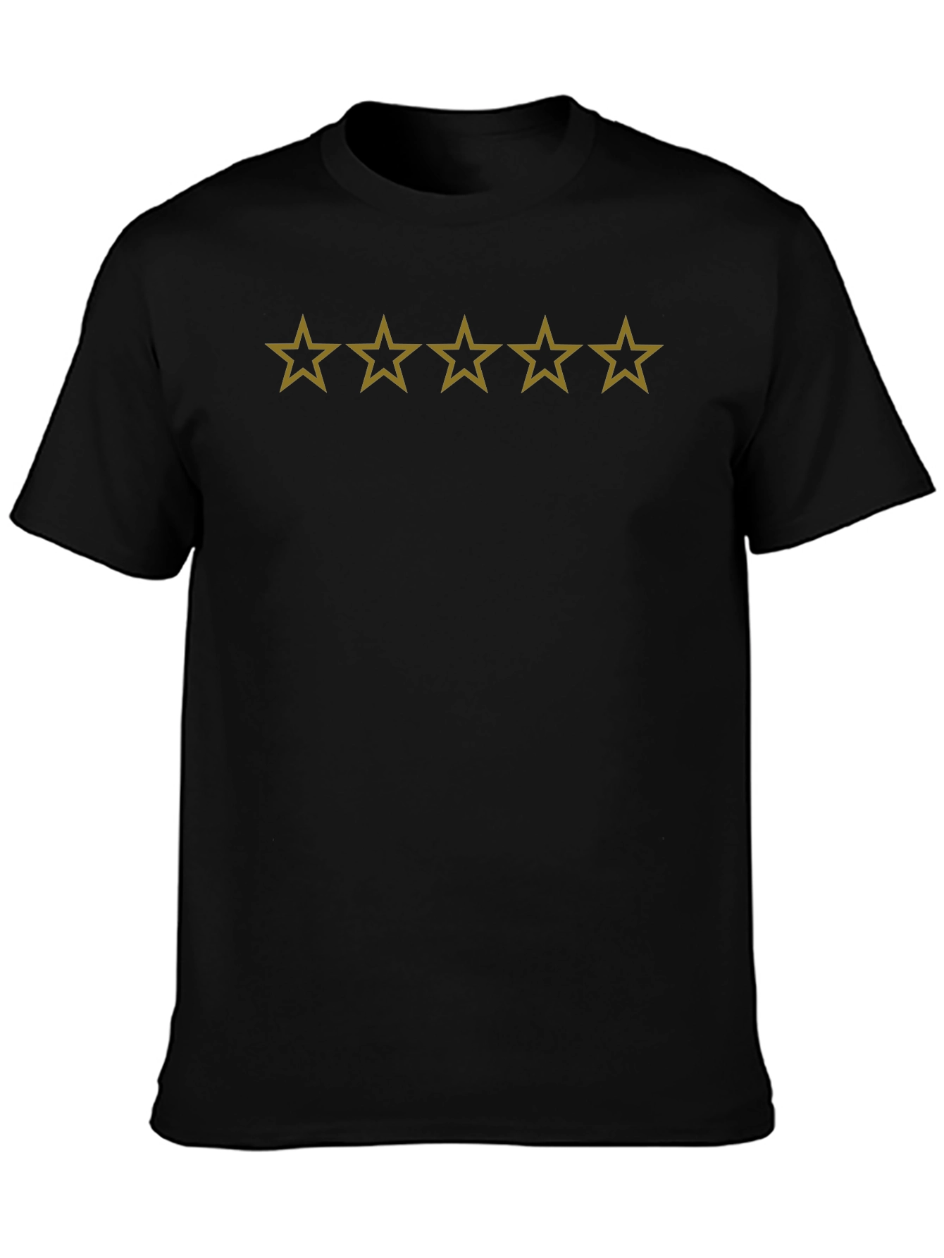Five Star Black T-Shirt