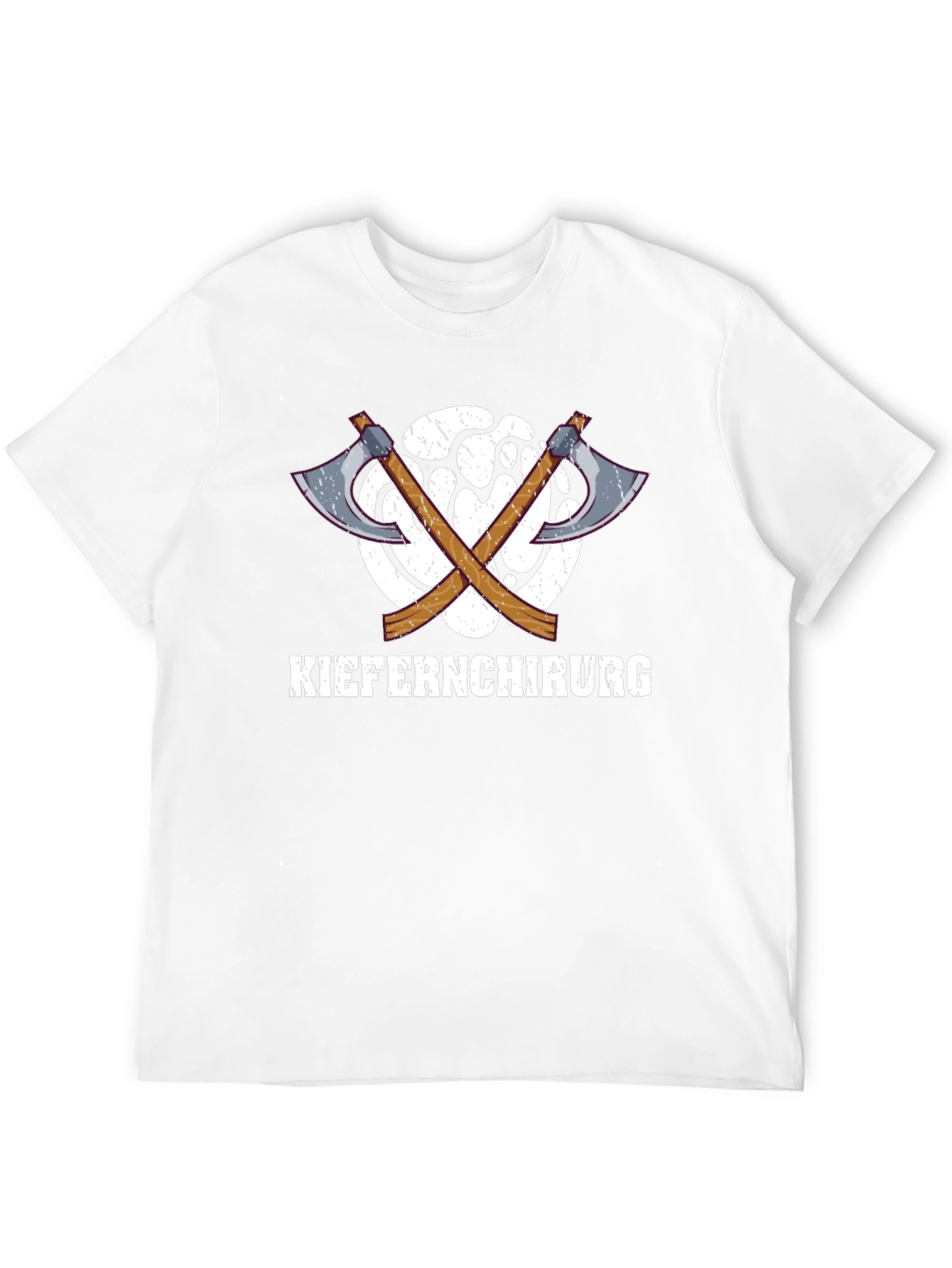 Kieferchirurg Crossed Axes Graphic T-Shirt