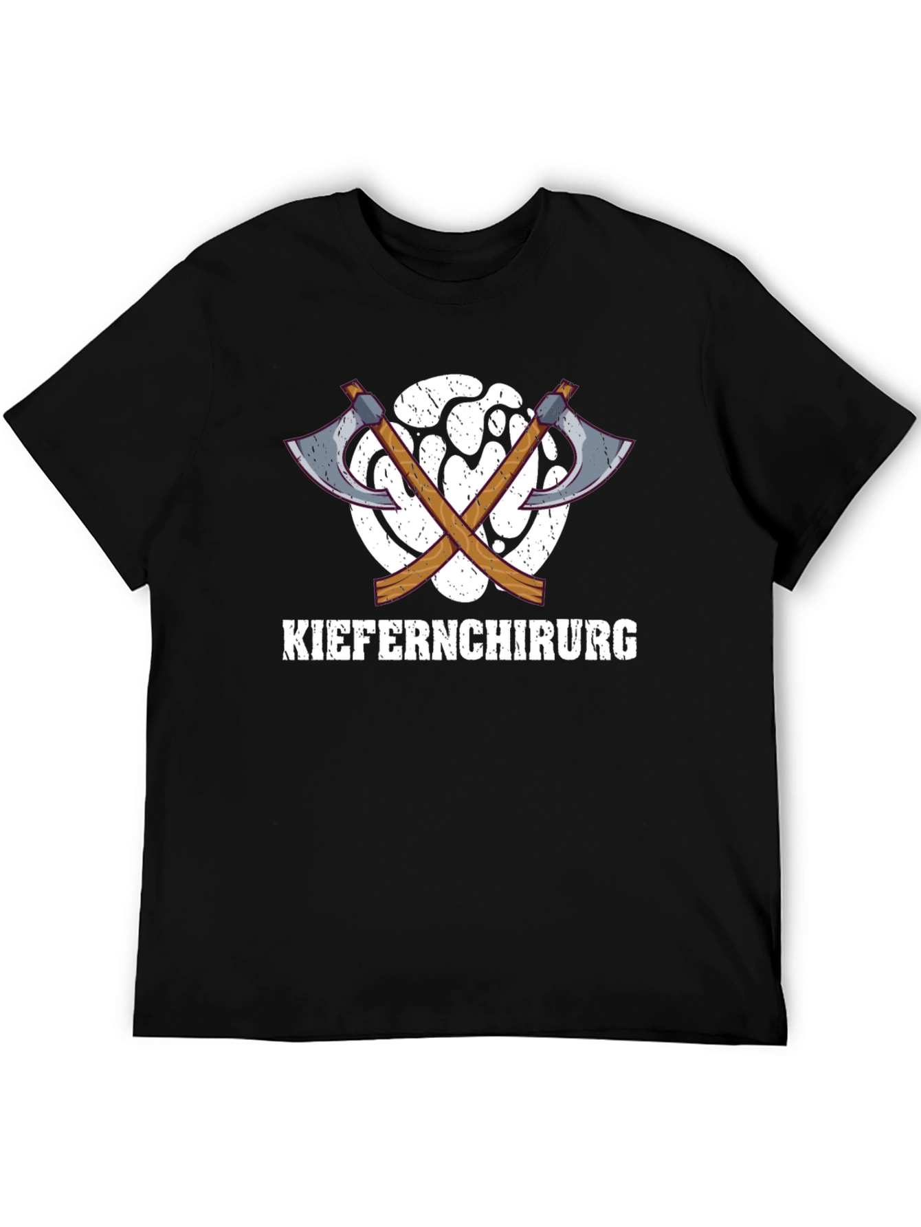 Kieferchirurg Crossed Axes Graphic T-Shirt