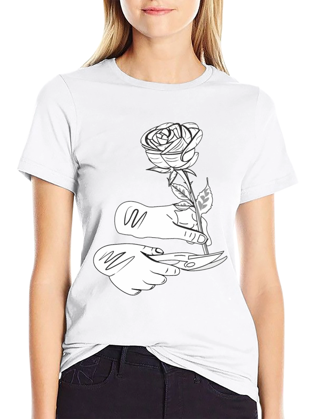 Rose Cut T-Shirt