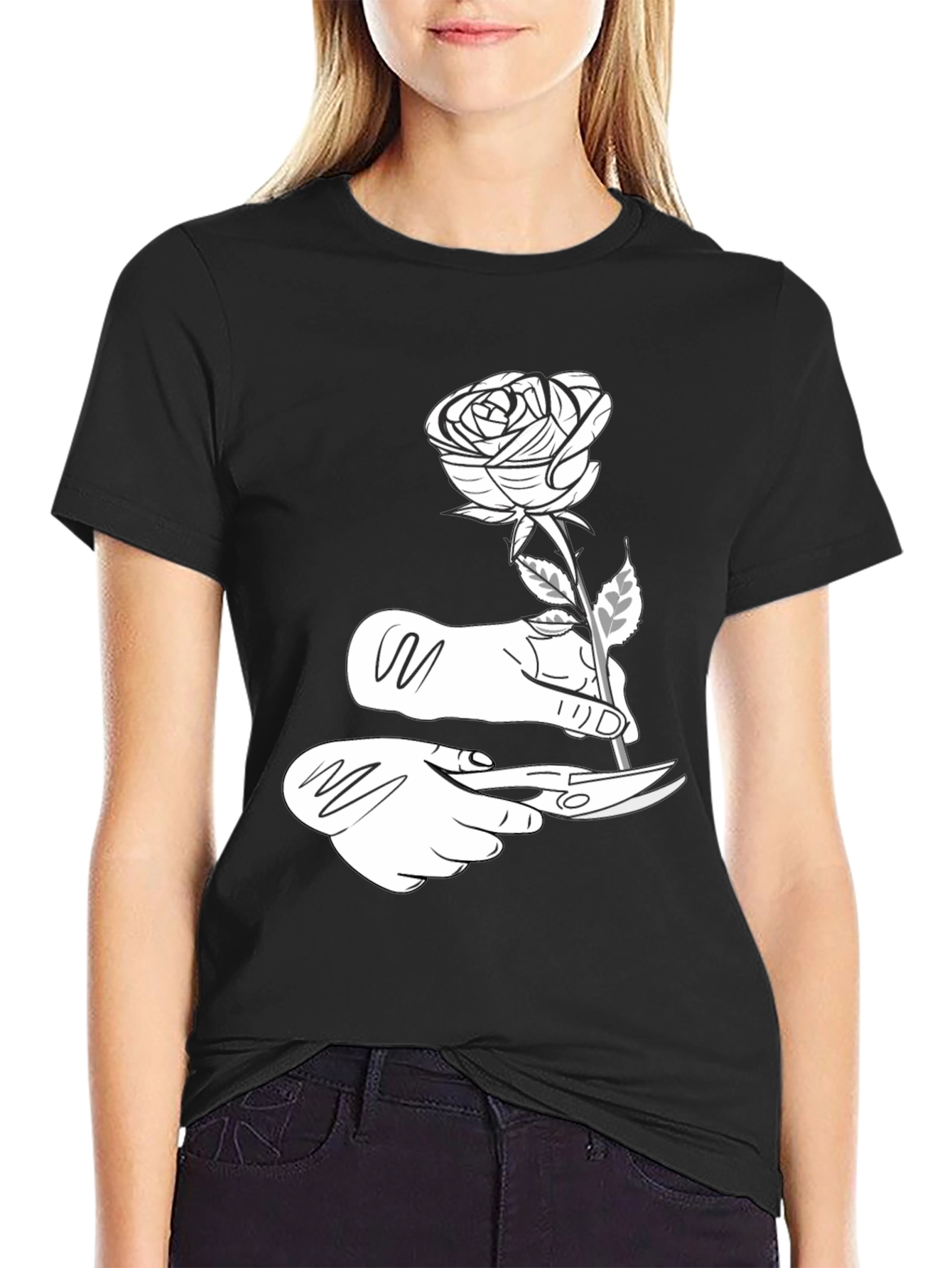 Rose Cut T-Shirt