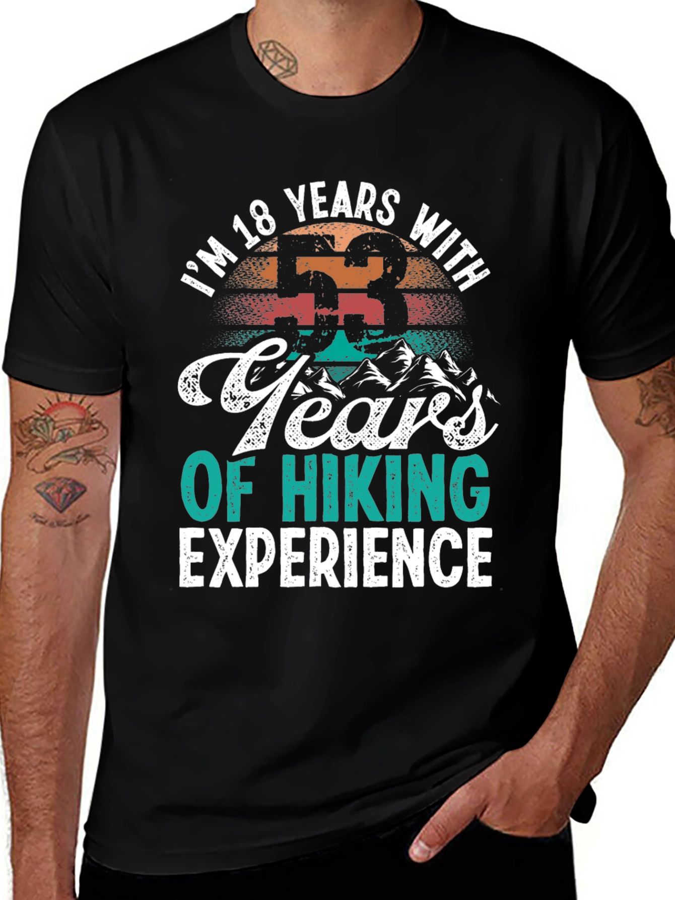 Hiking Experience Graphic T-Shirt