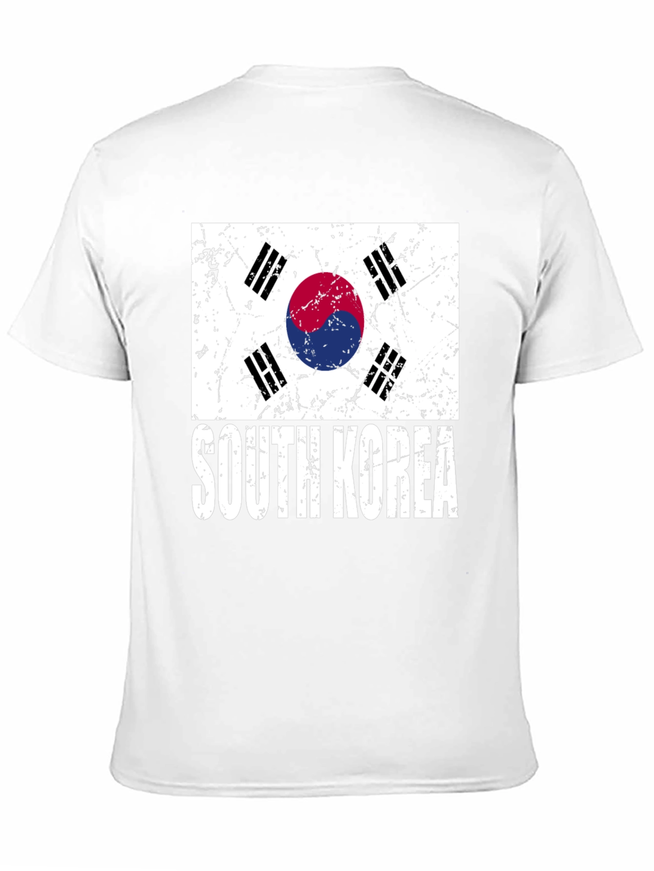 South Korea Flag Graphic T-Shirt