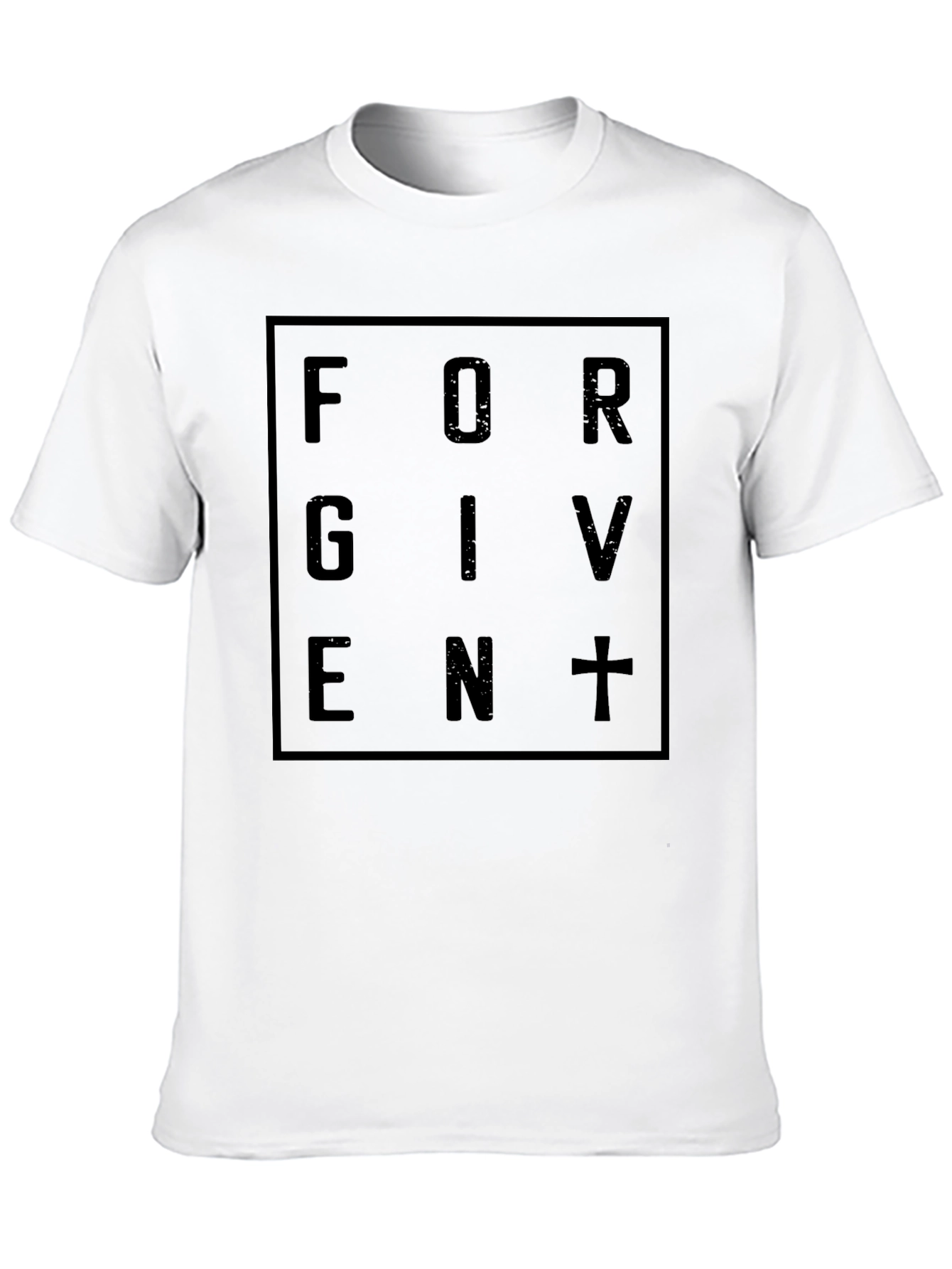 Forgiven Graphic Tee - Black Christian T-Shirt