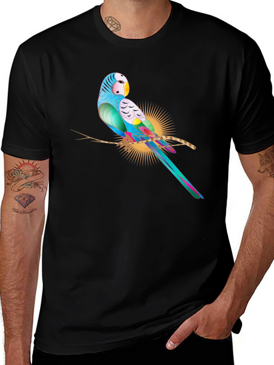 Parrot Graphic T-Shirt - Stylish Bird Lover Tee