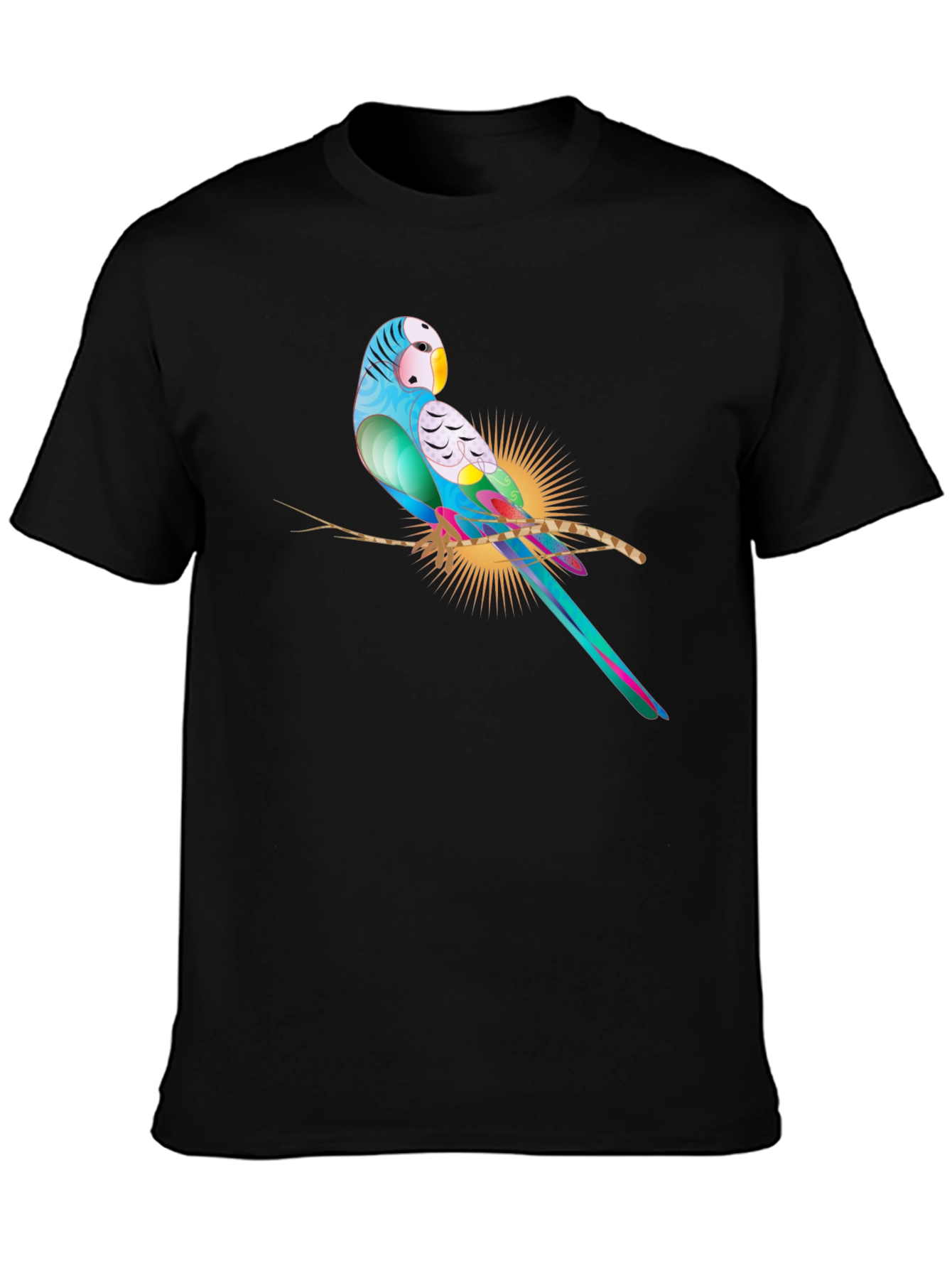 Parrot Graphic T-Shirt - Stylish Bird Lover Tee