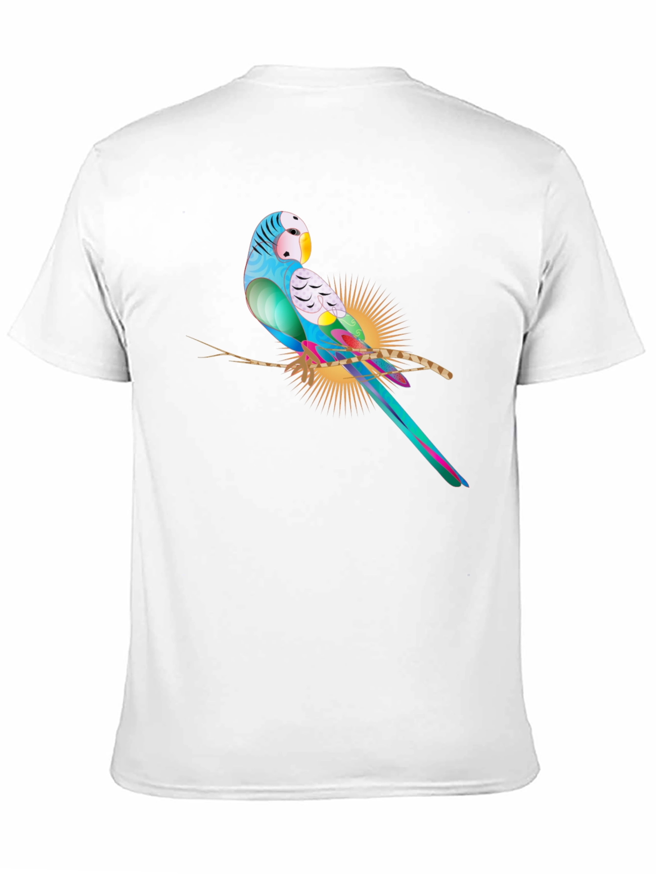 Parrot Graphic T-Shirt - Stylish Bird Lover Tee