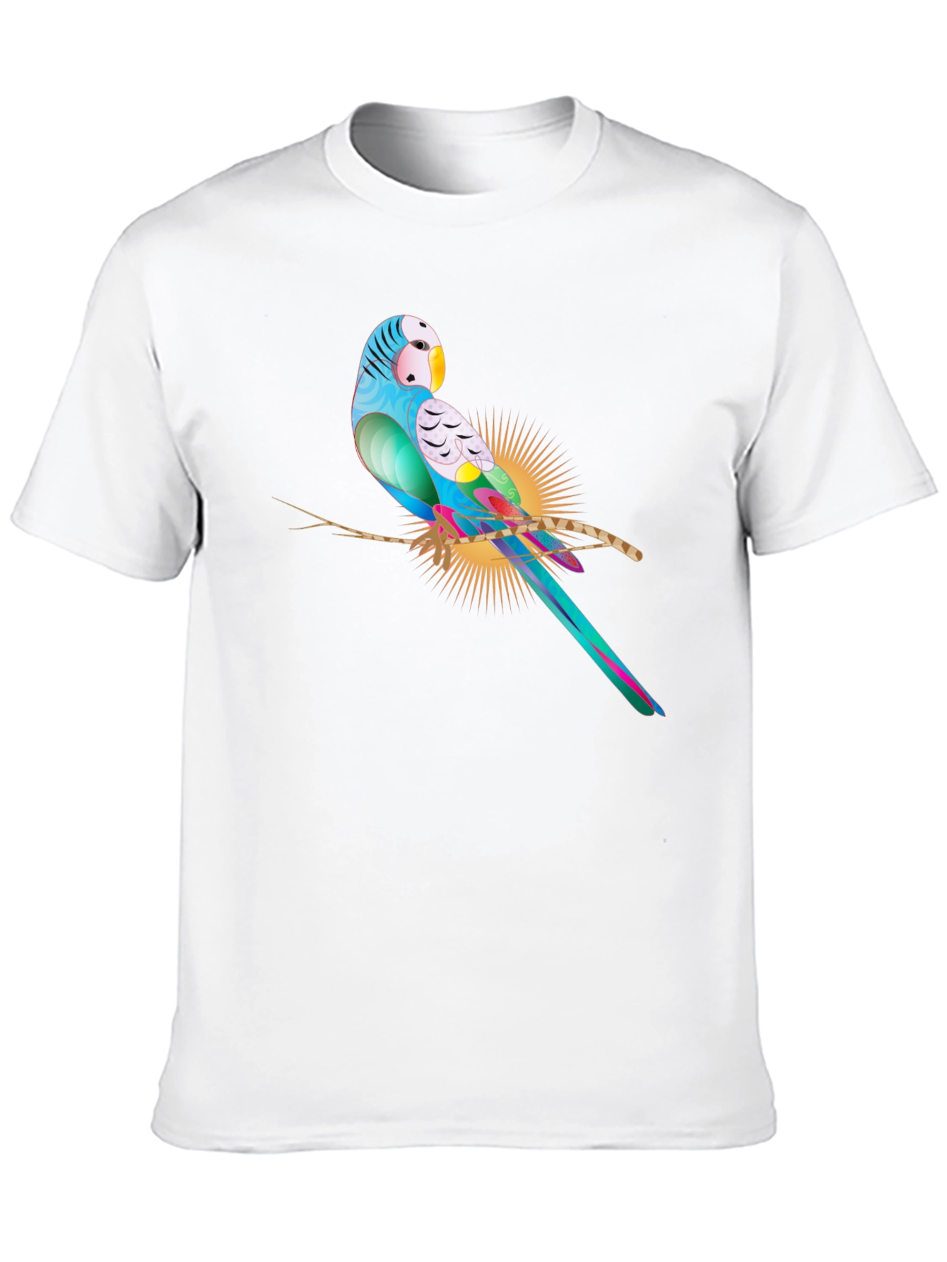 Parrot Graphic T-Shirt - Stylish Bird Lover Tee