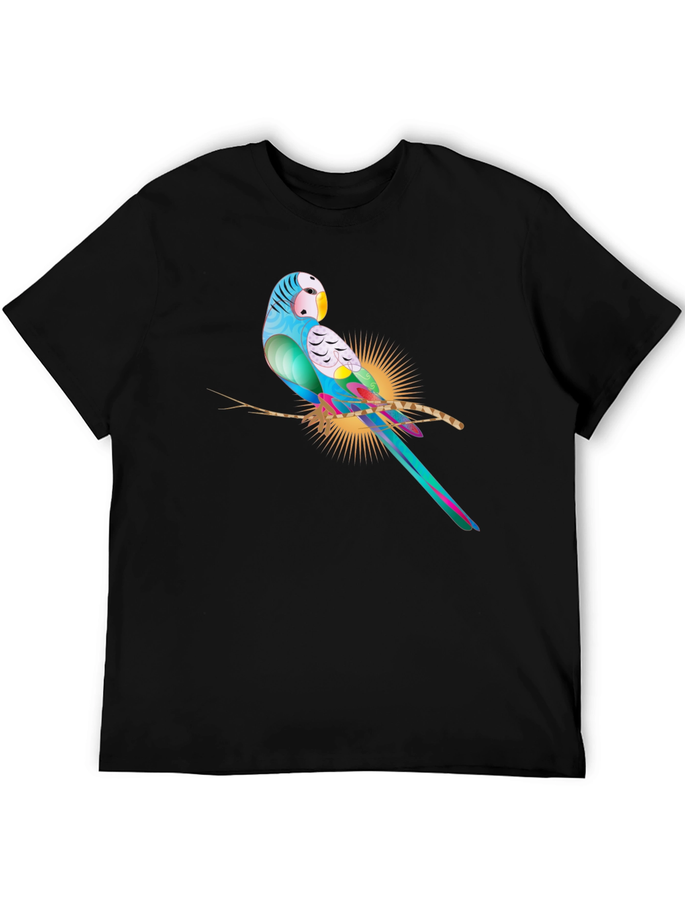 Parrot Graphic T-Shirt - Stylish Bird Lover Tee