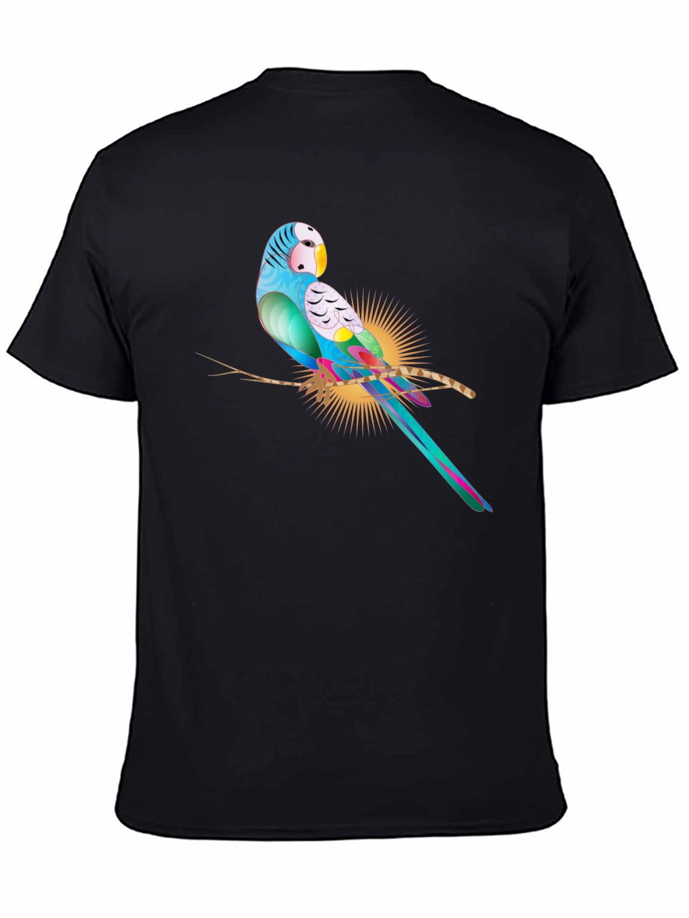 Parrot Graphic T-Shirt - Stylish Bird Lover Tee