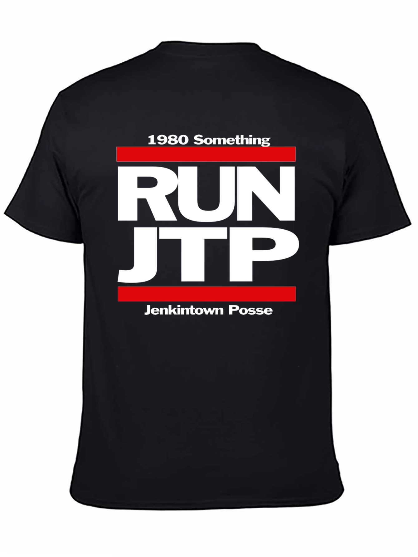 1980 Something Run JTP Black T-Shirt