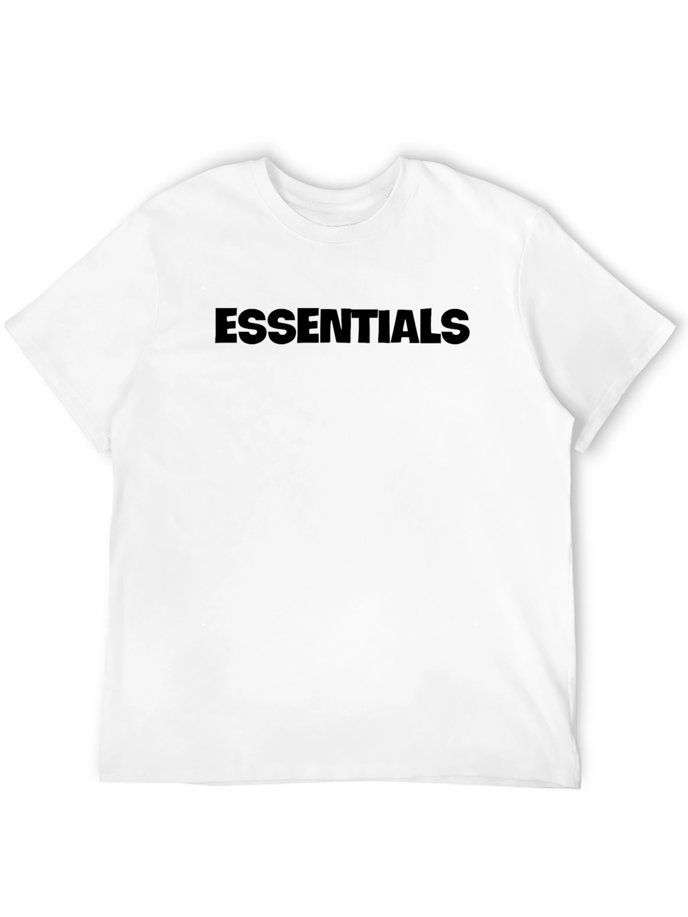 Essentials Black Crew Neck T-Shirt