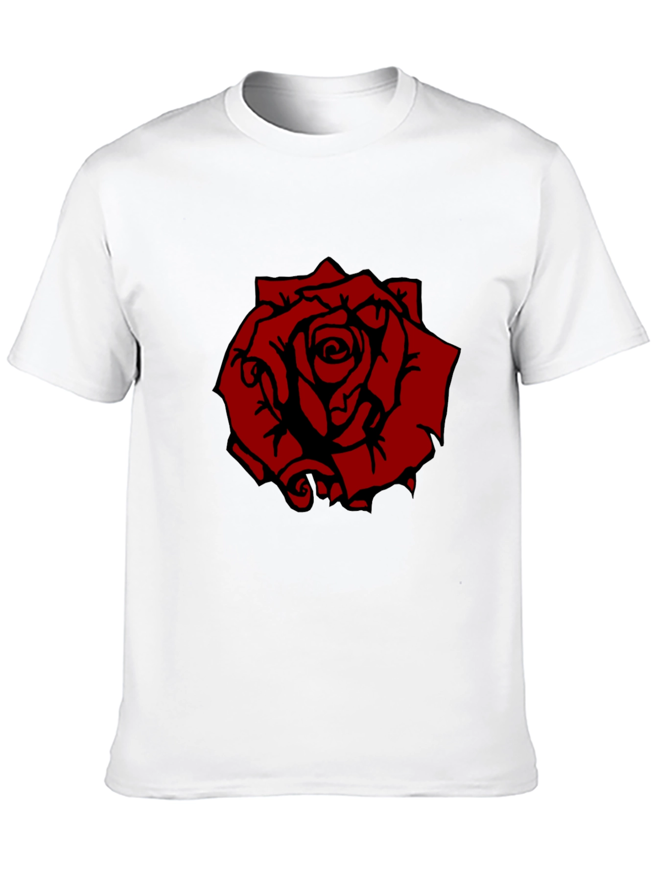 Rose Graphic Tee - Modern Streetwear