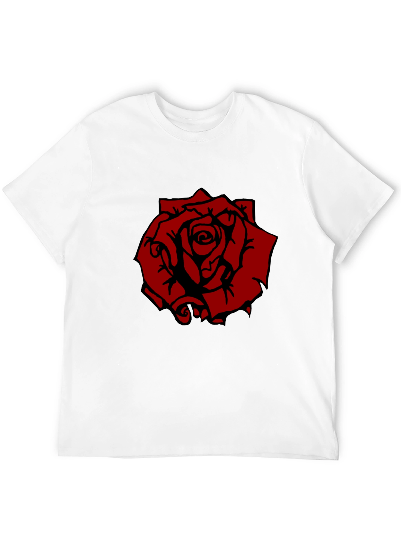 Rose Graphic Tee - Modern Streetwear