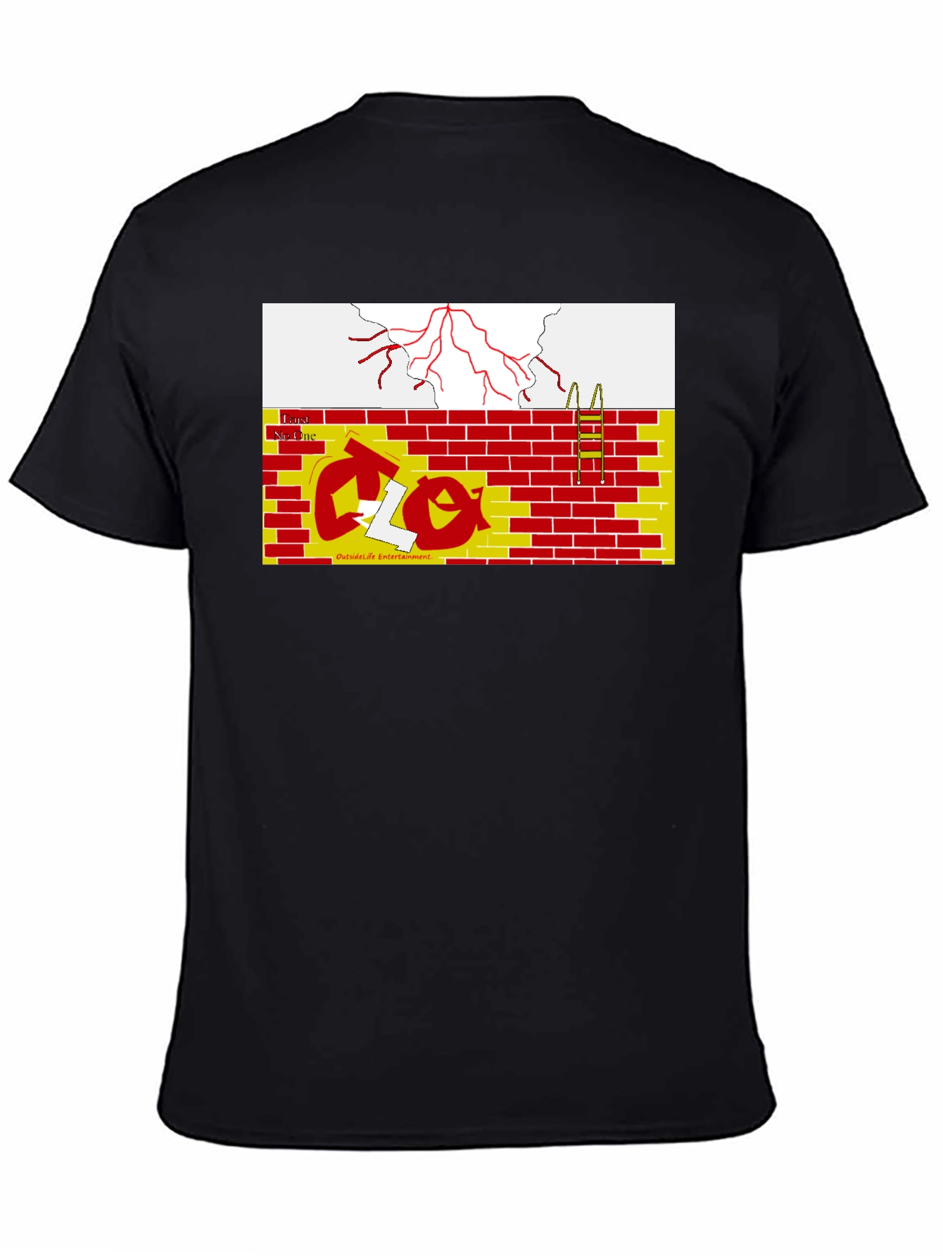Abstract Graphic Print Tee