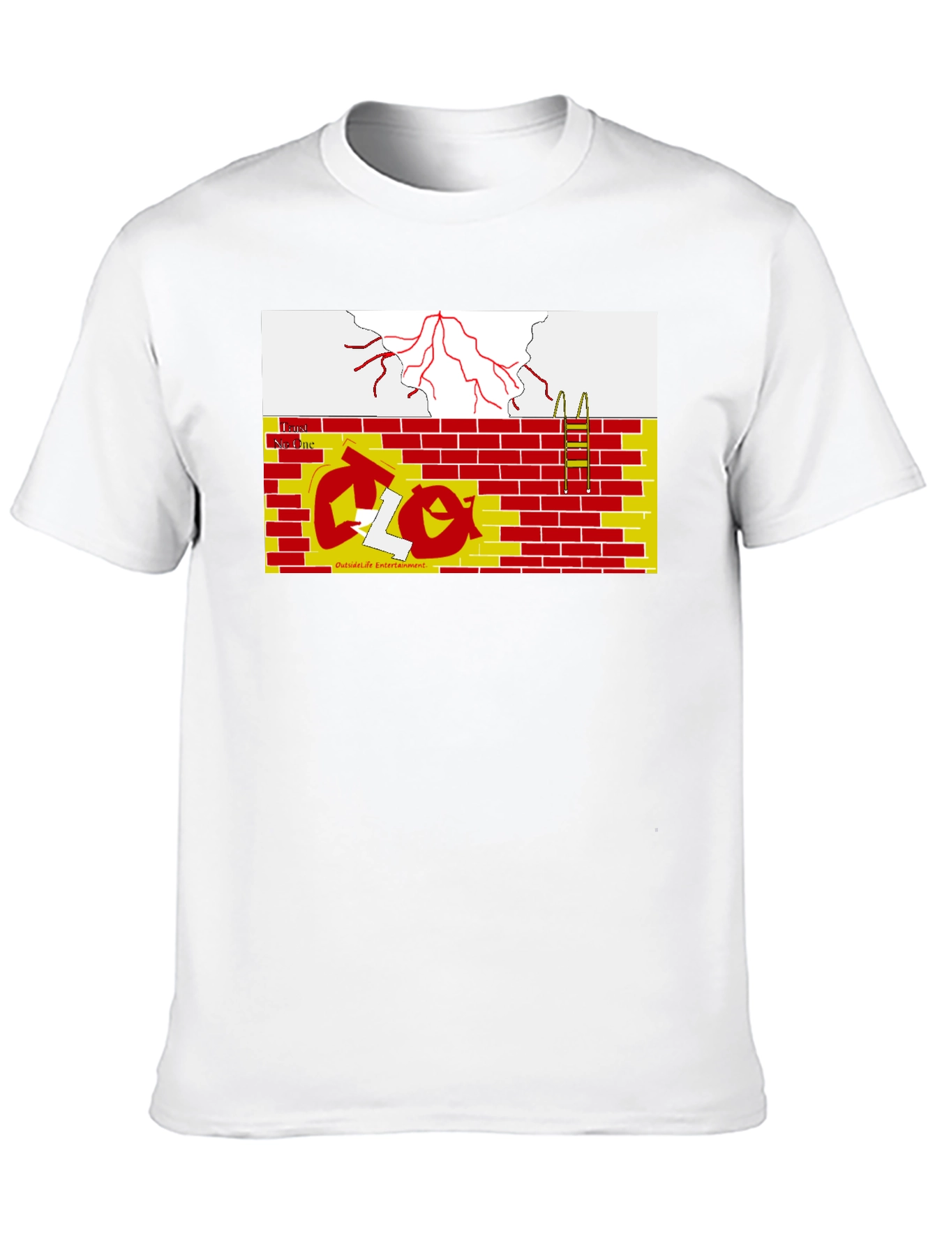 Abstract Graphic Print Tee