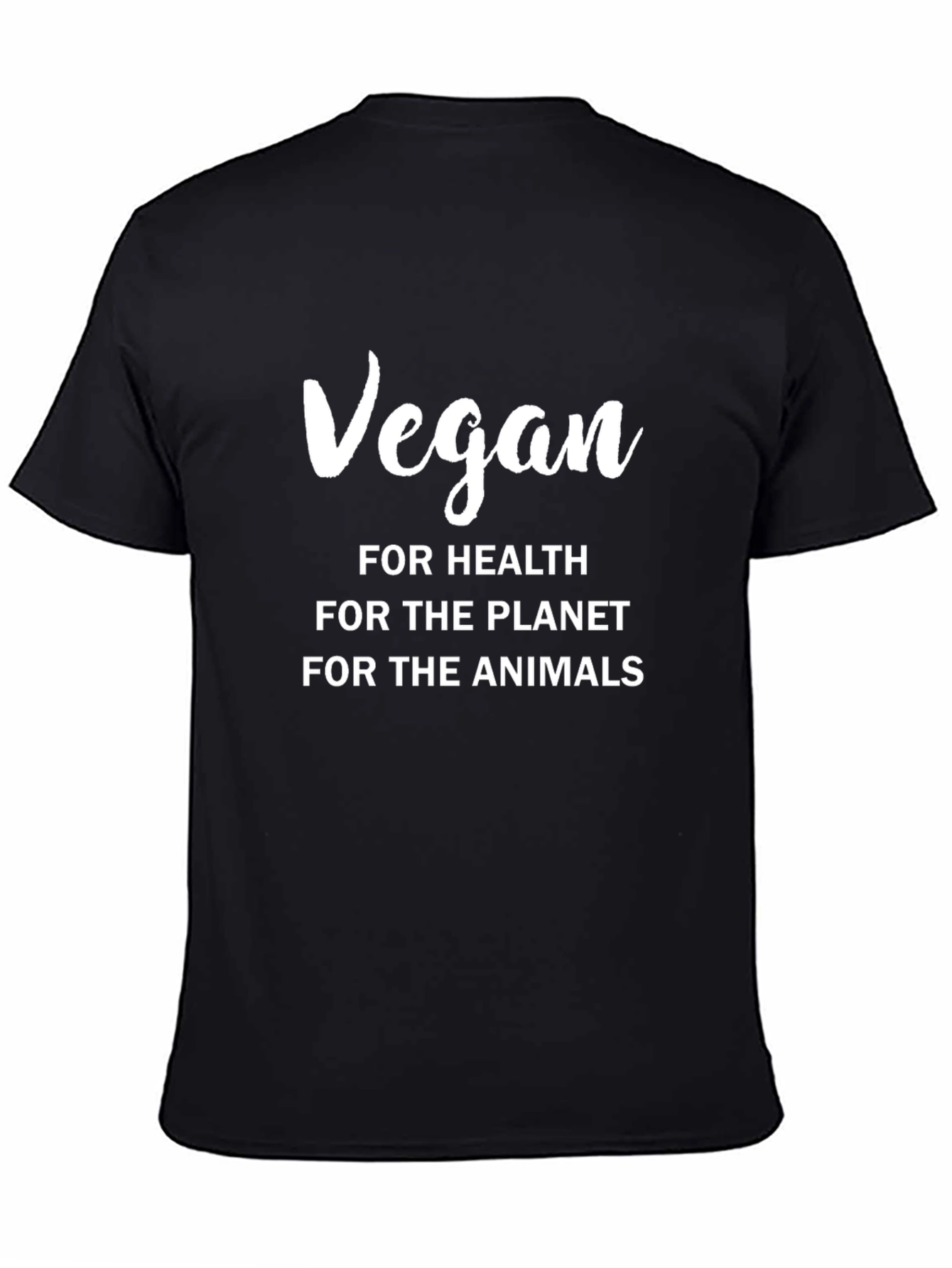 Vegan T-Shirt - Health Planet Animals!