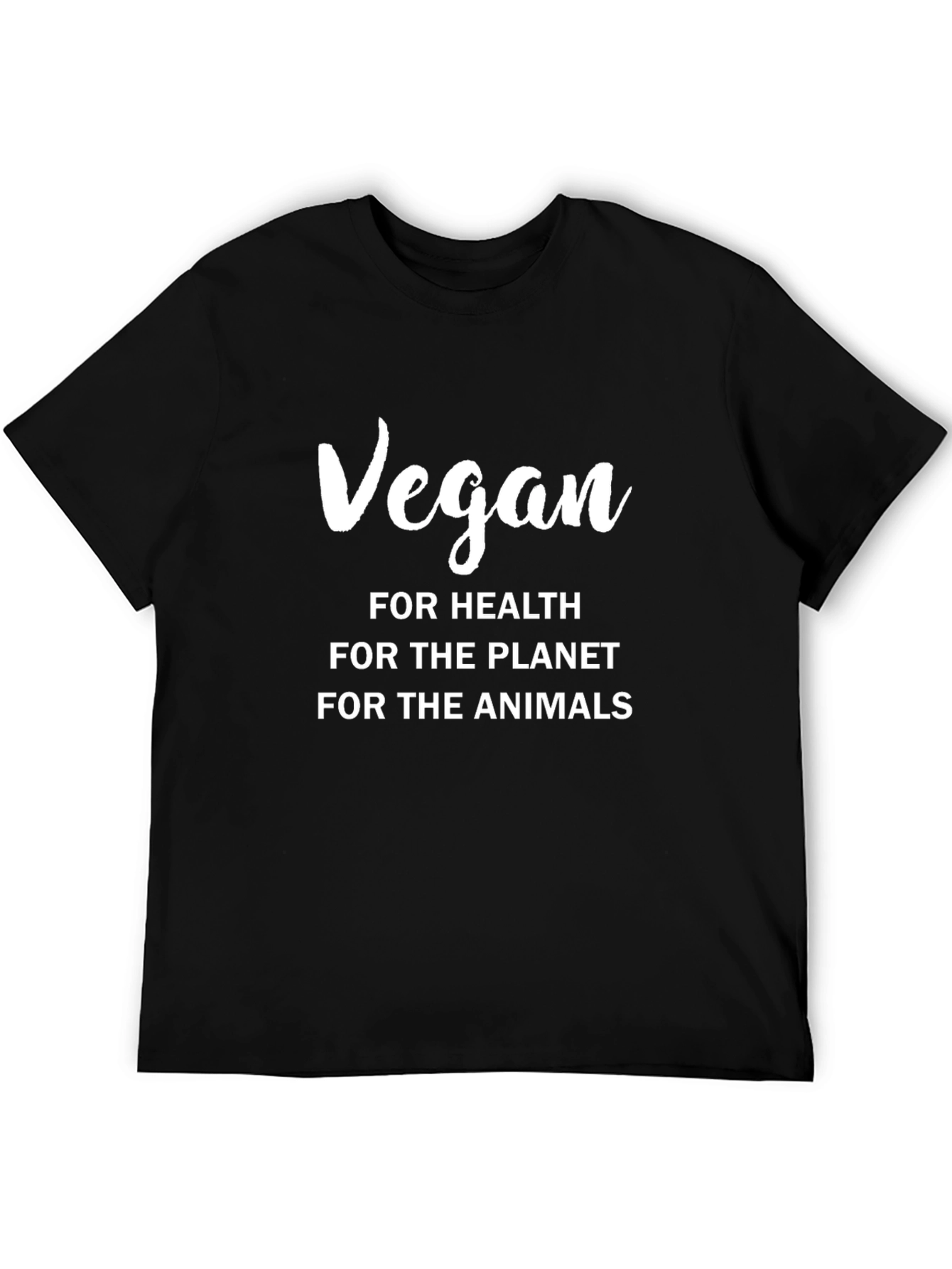 Vegan T-Shirt - Health Planet Animals!