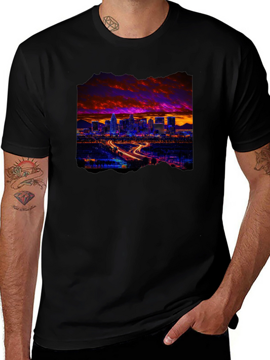 Cityscape Graphic Tee - Urban Style