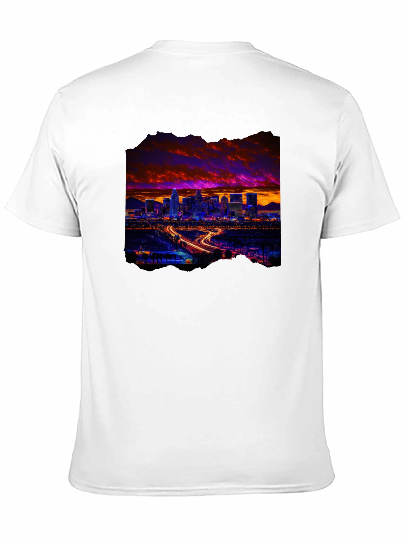 Cityscape Graphic Tee - Urban Style