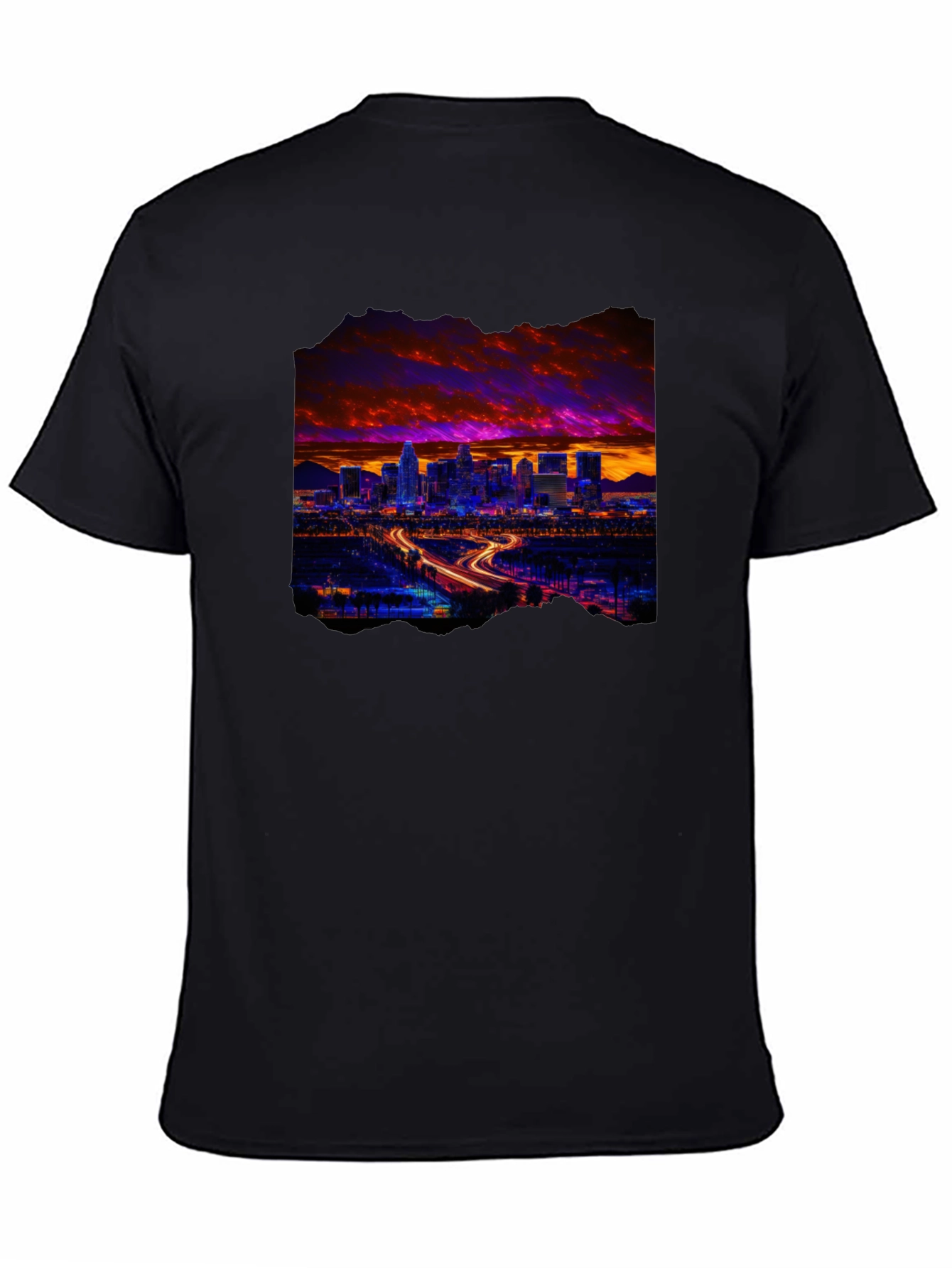 Cityscape Graphic Tee - Urban Style