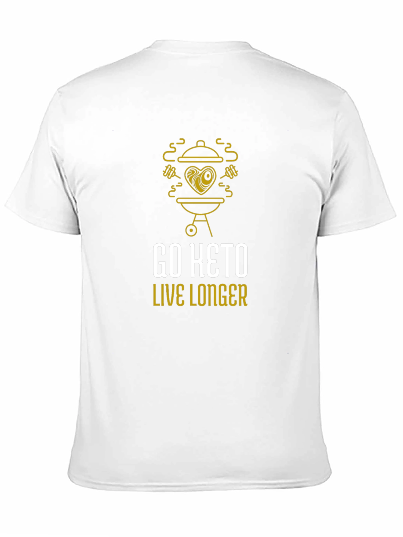 Go Keto Live Longer Graphic T-Shirt