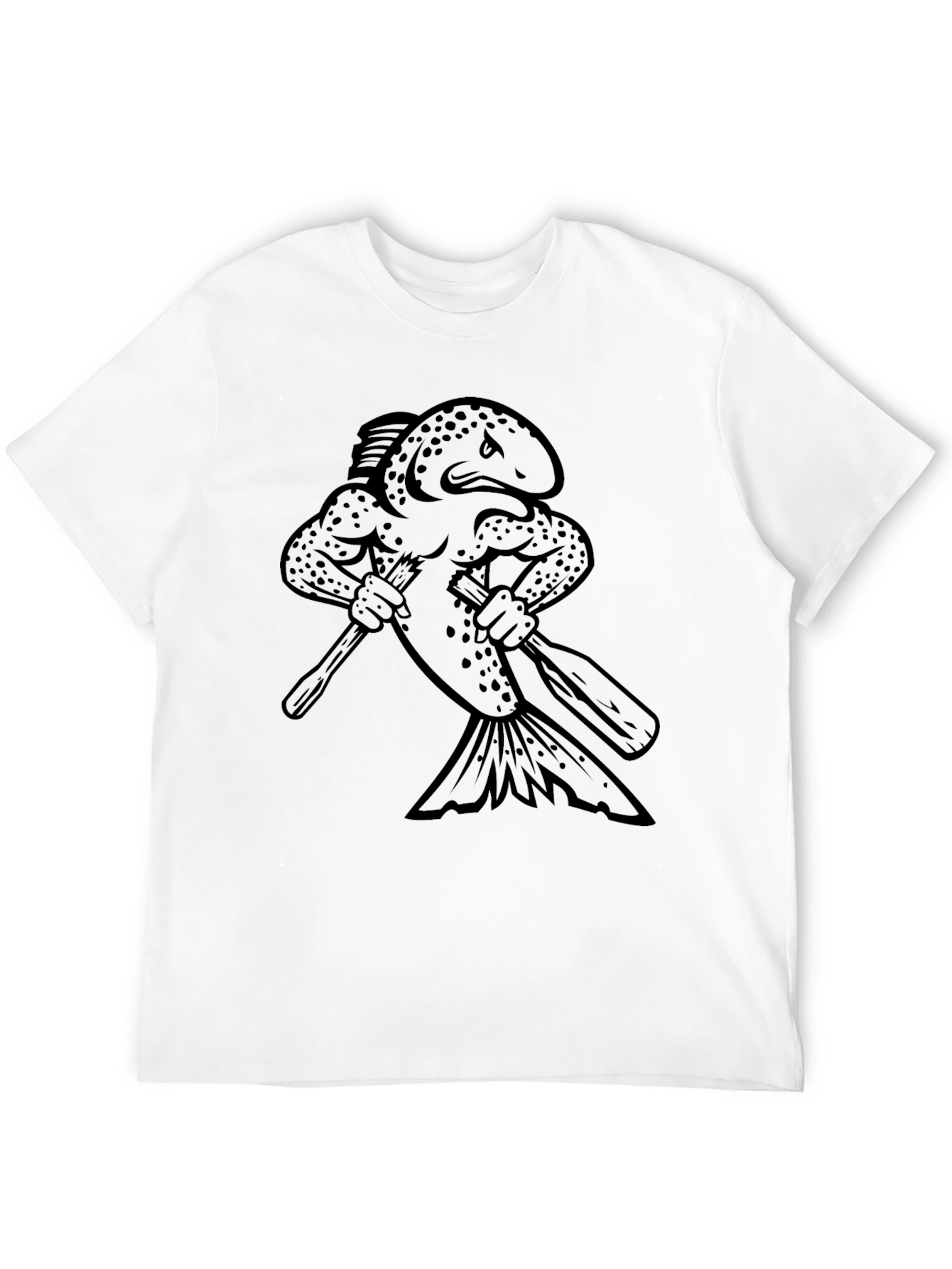 Black Fish Graphic T-Shirt