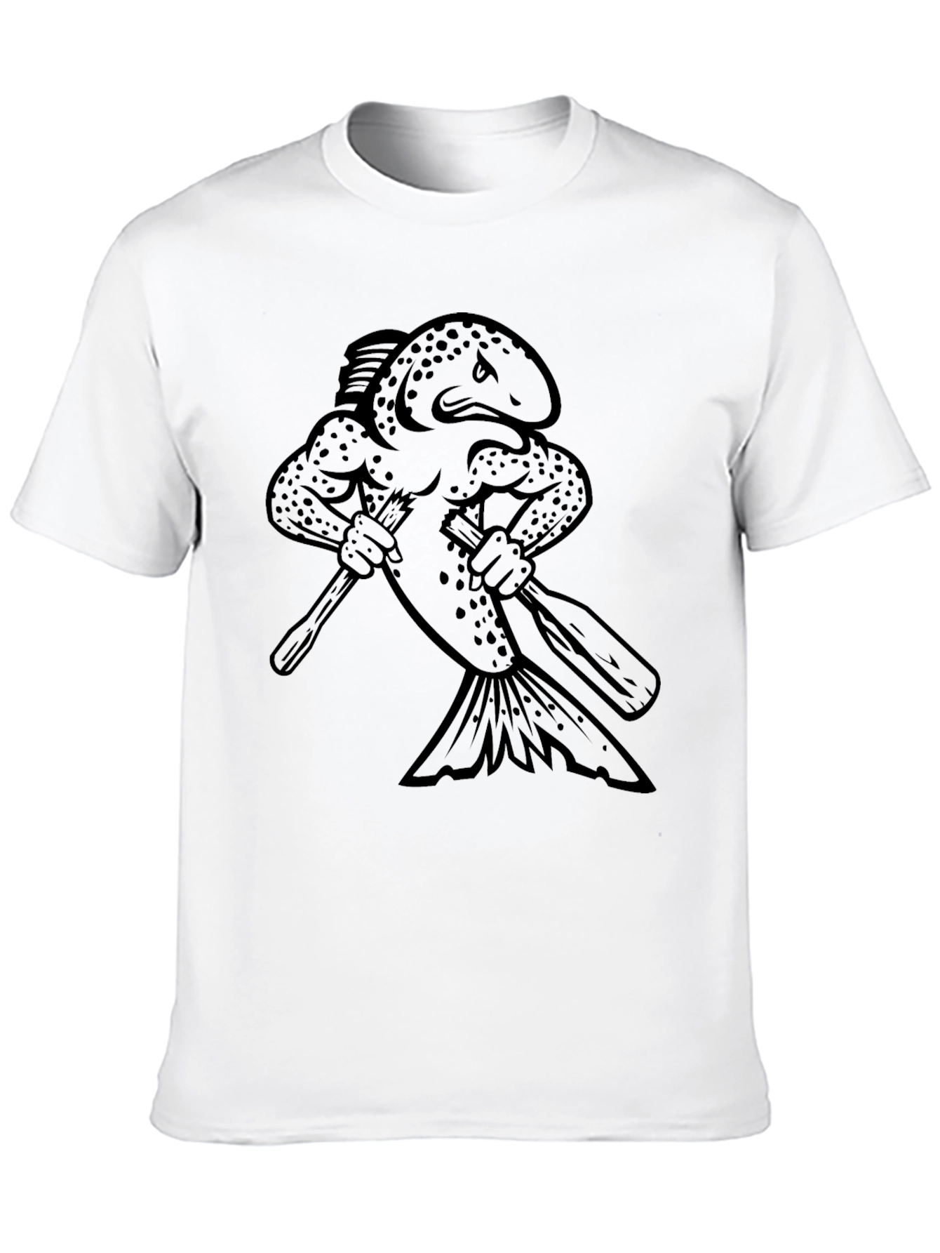 Black Fish Graphic T-Shirt