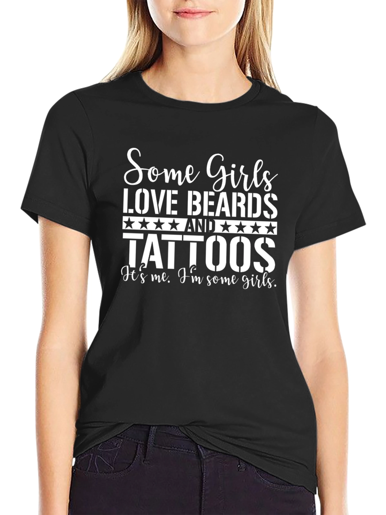 Some Girls Love Beards and Tattoos T-Shirt