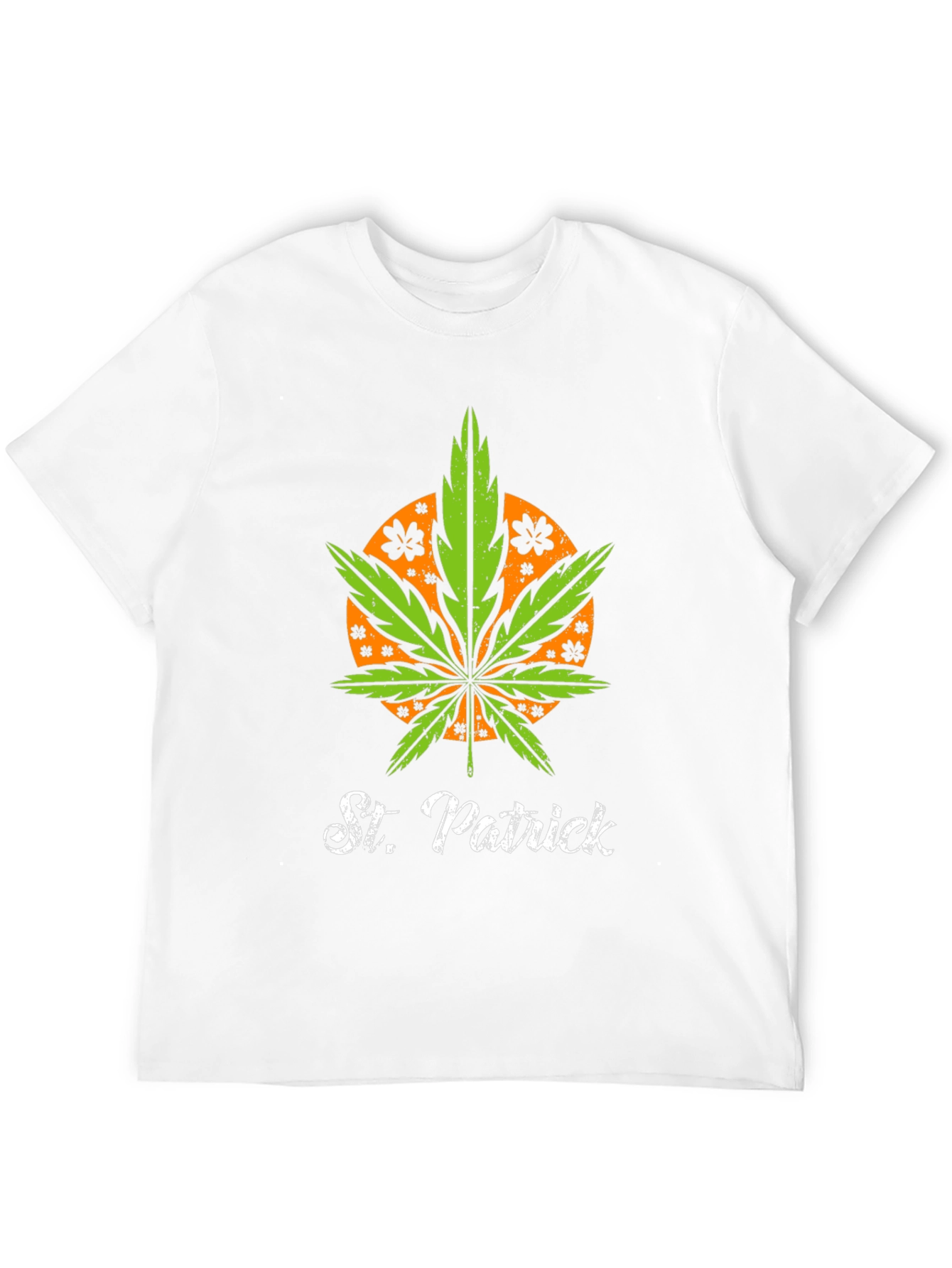 St. Patricks Day Weed Leaf T-Shirt