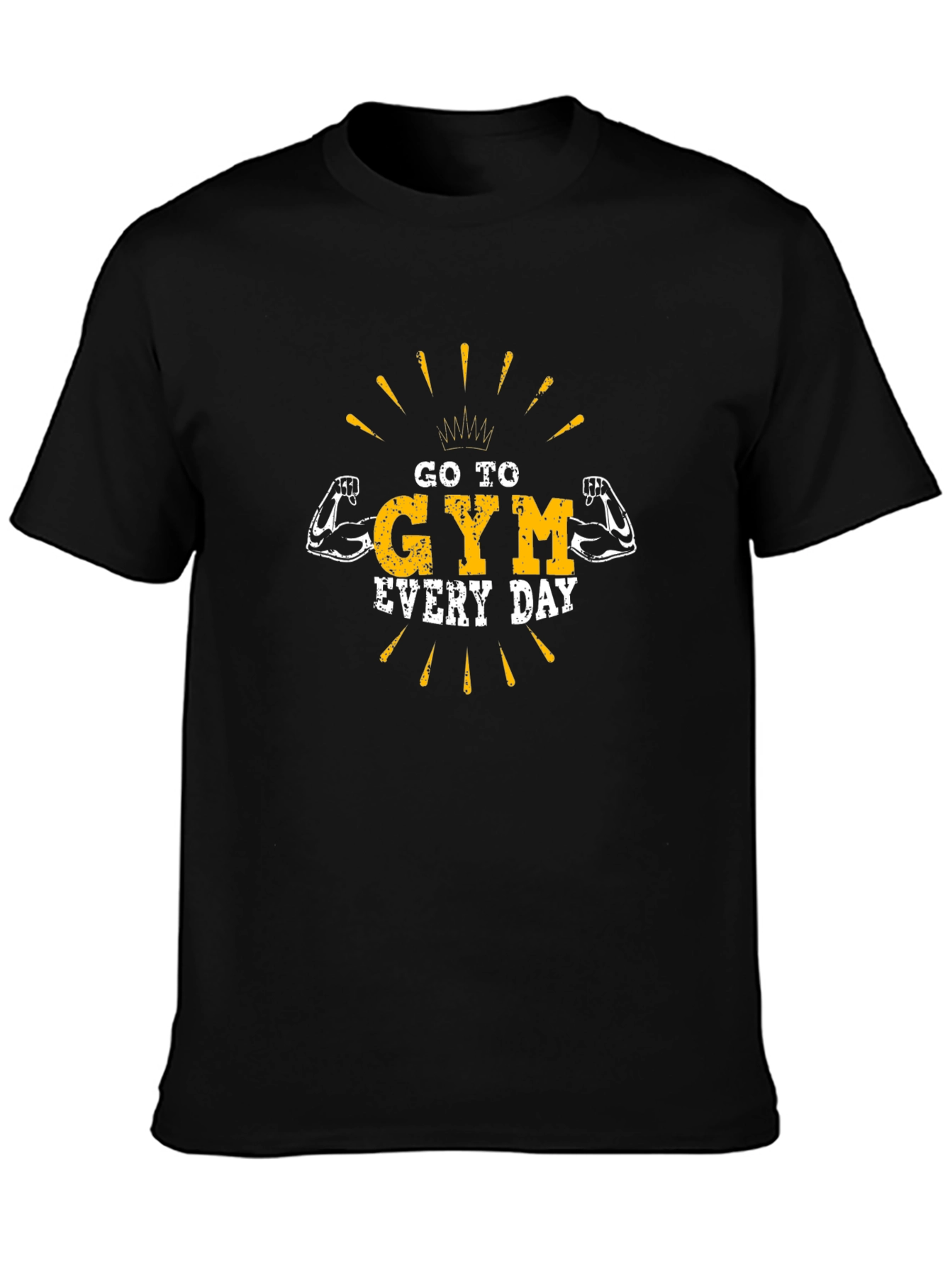 Go to Gym Everyday Graphic T-Shirt