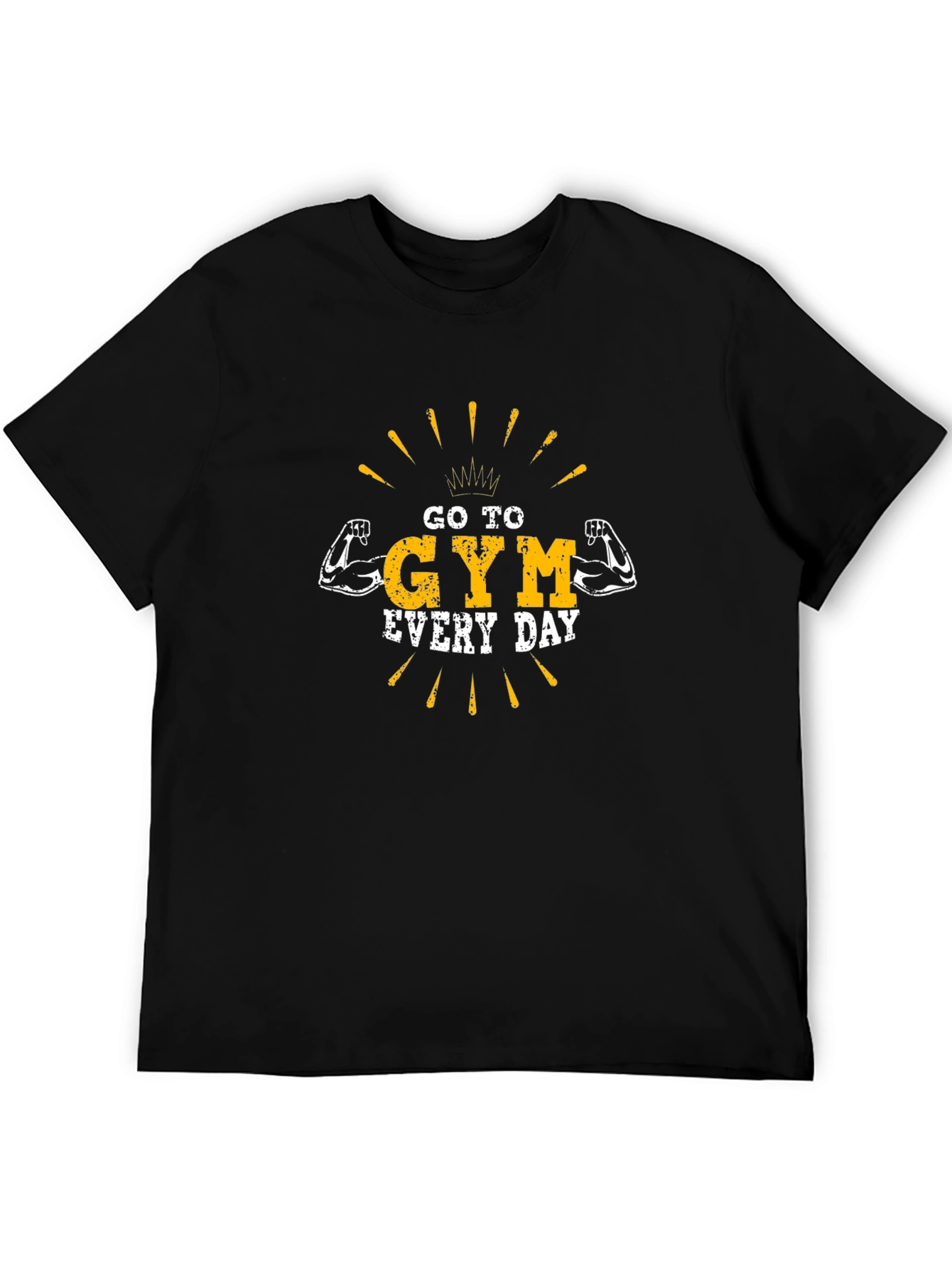 Go to Gym Everyday Graphic T-Shirt