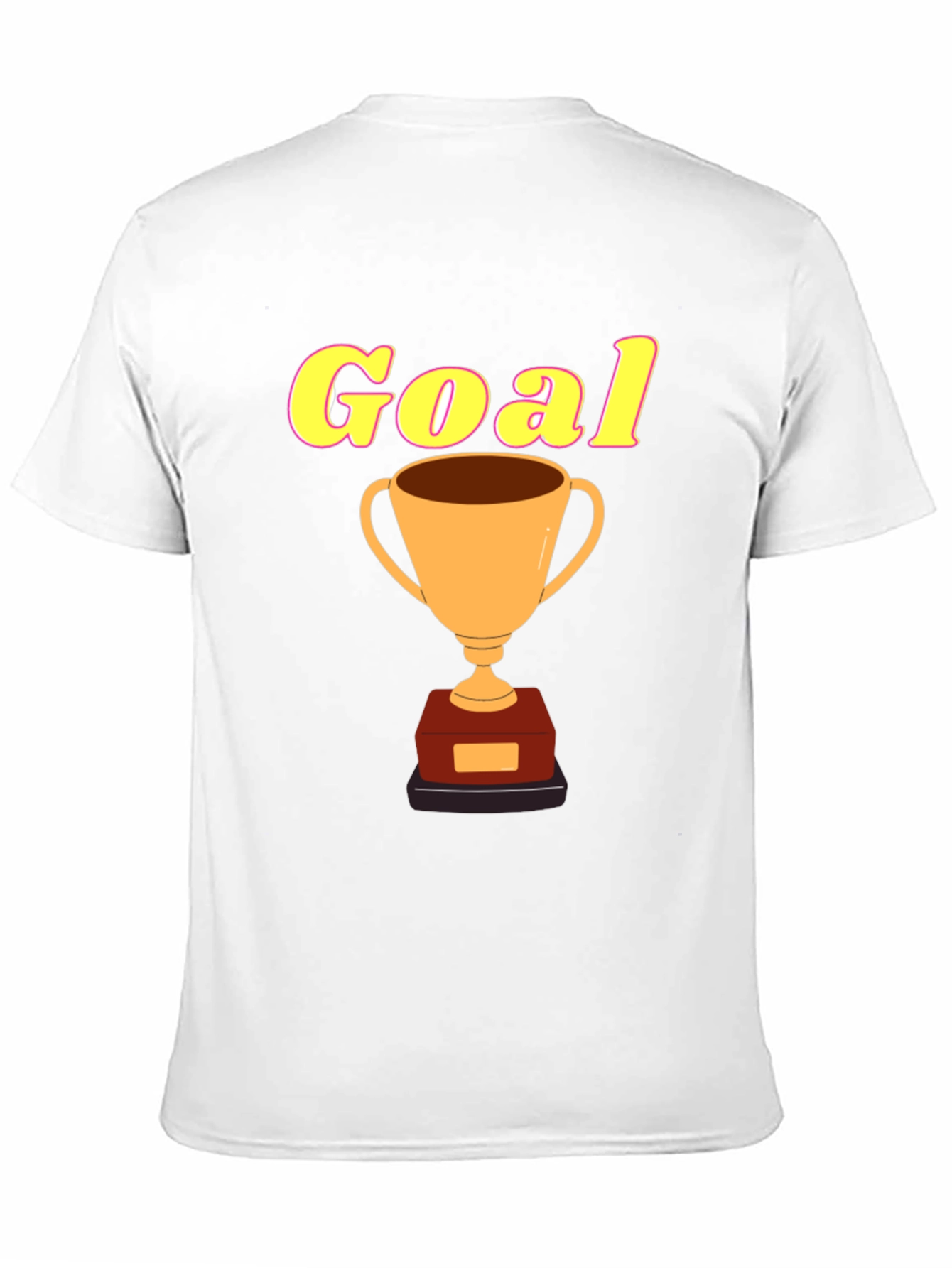 Goal Trophy Graphic Tee - Mens Black T-Shirt