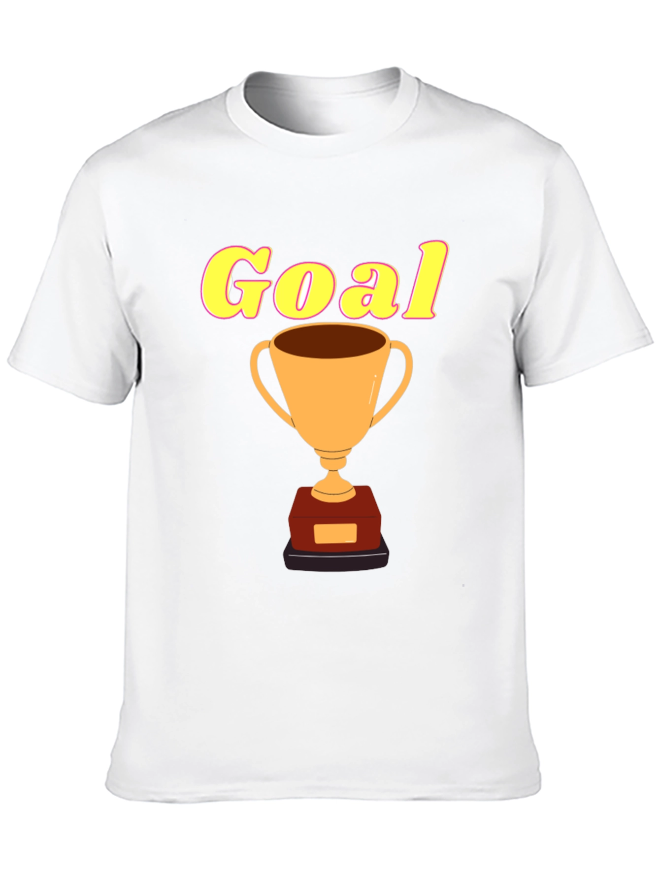Goal Trophy Graphic Tee - Mens Black T-Shirt