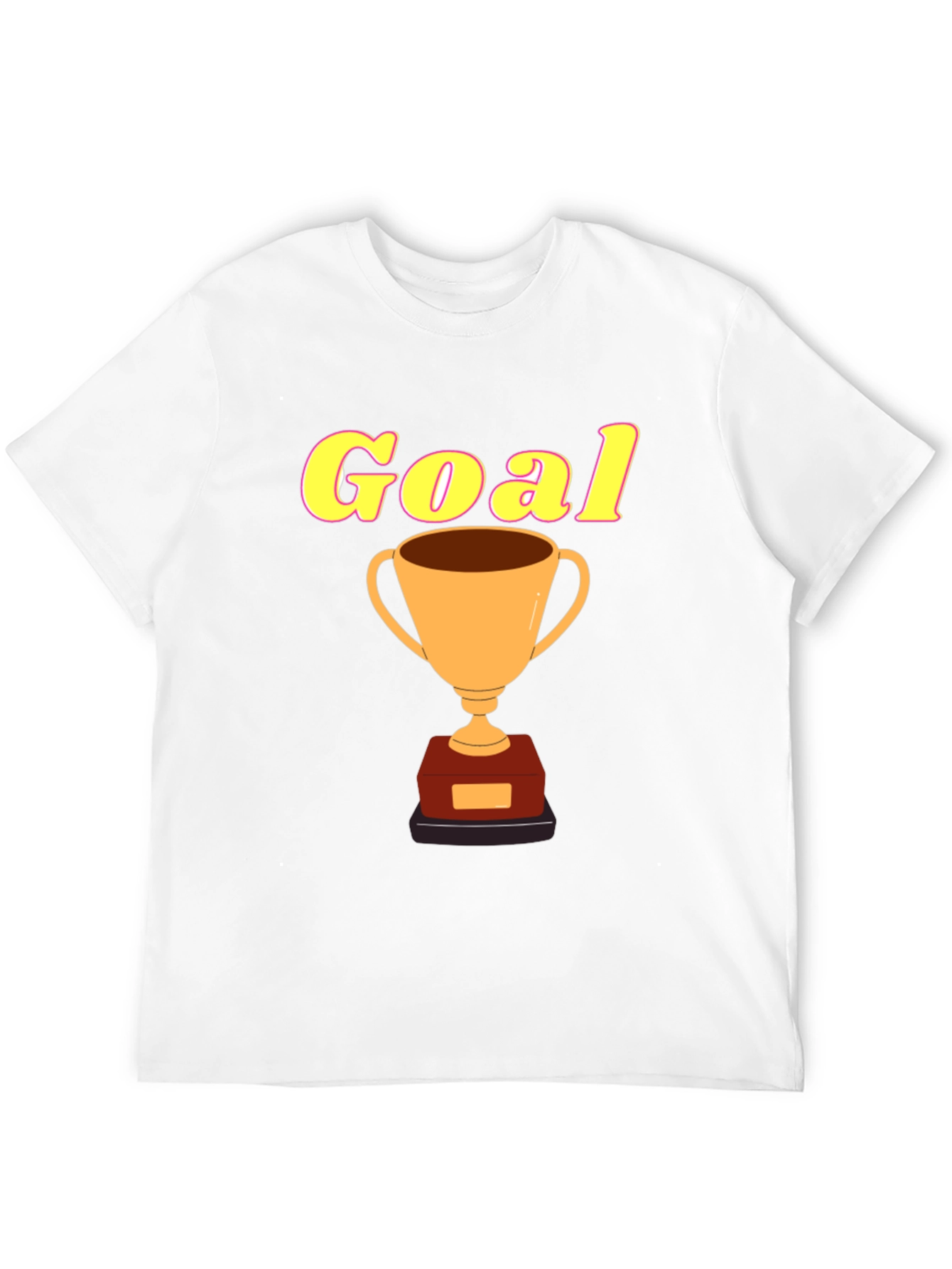 Goal Trophy Graphic Tee - Mens Black T-Shirt