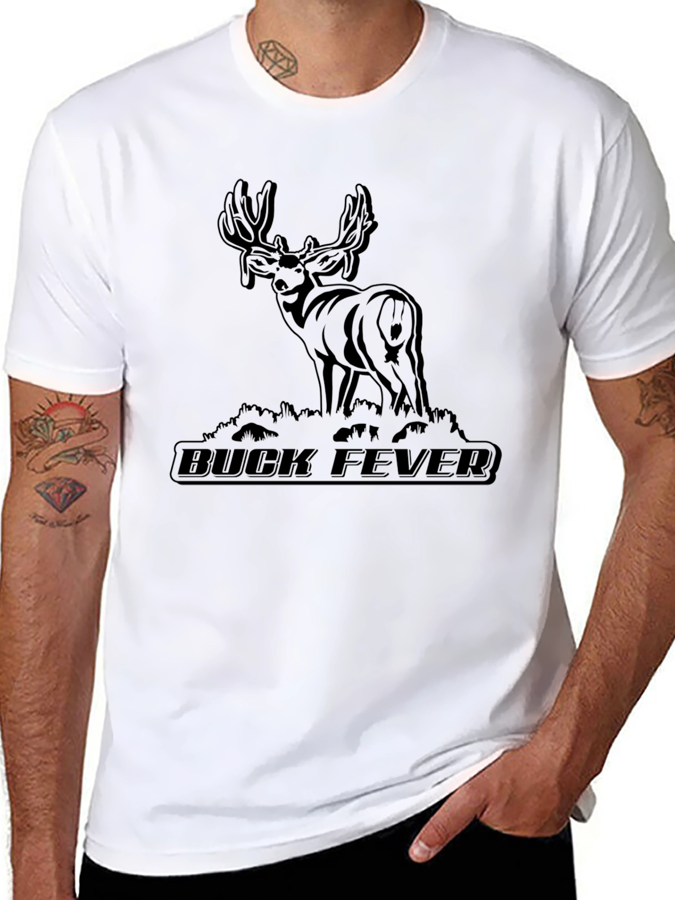 Buck Fever Graphic T-Shirt - Deer Hunting Tee