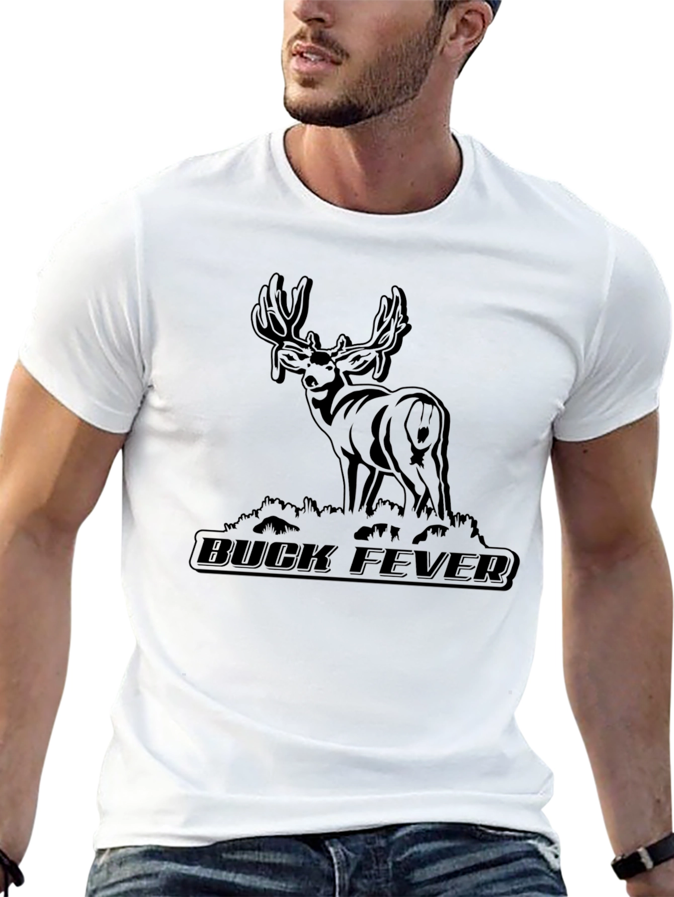 Buck Fever Graphic T-Shirt - Deer Hunting Tee