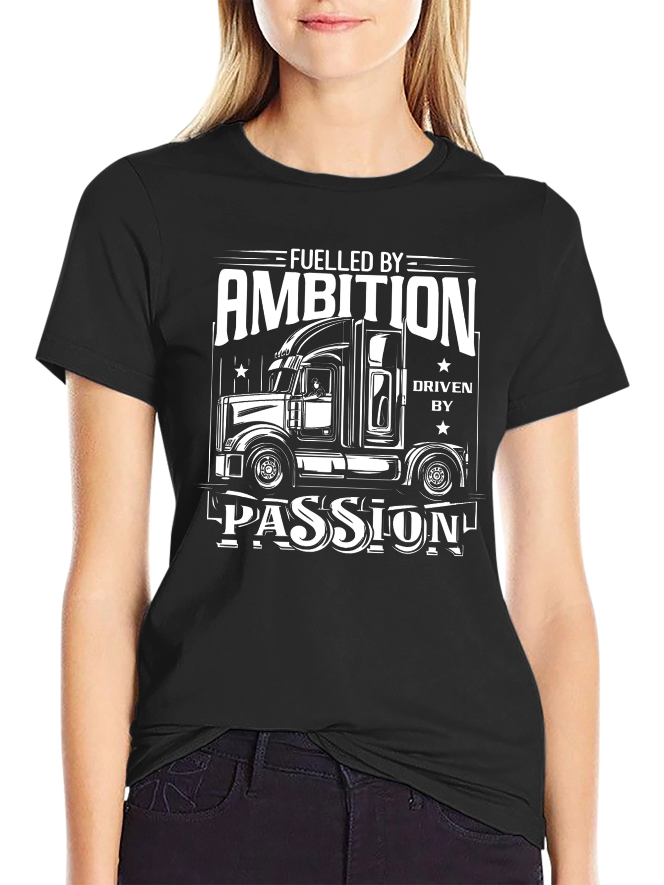 Fuelled by Ambition Trucker T-Shirt