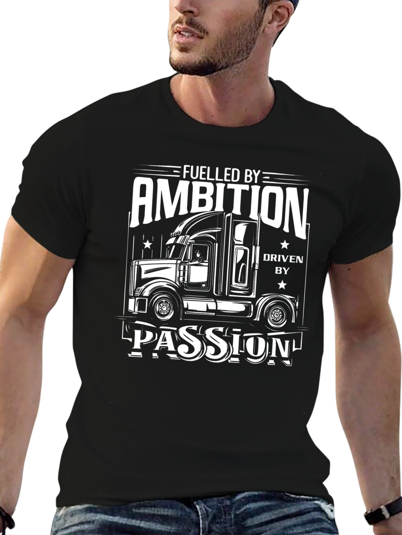 Fuelled by Ambition Trucker T-Shirt