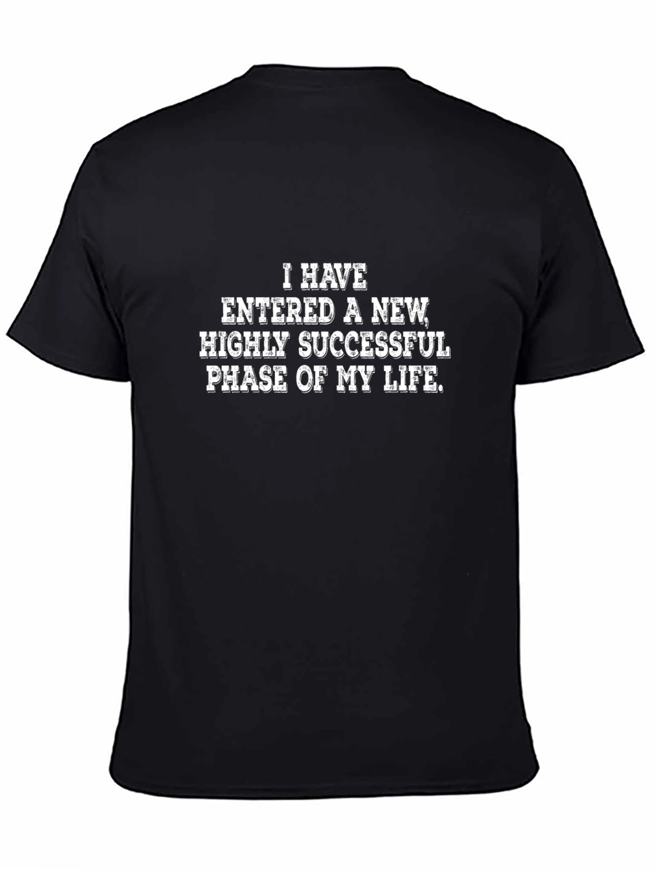 New Phase Black T-Shirt