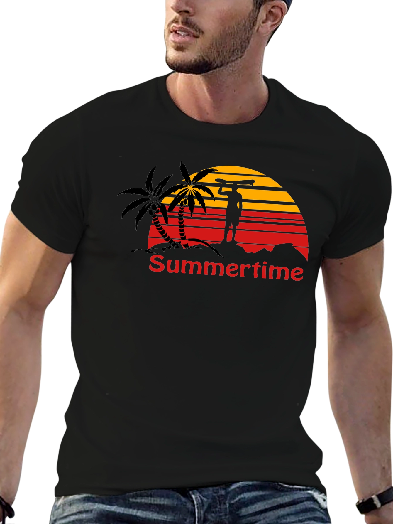Summertime Graphic Tee - Beach Vibes
