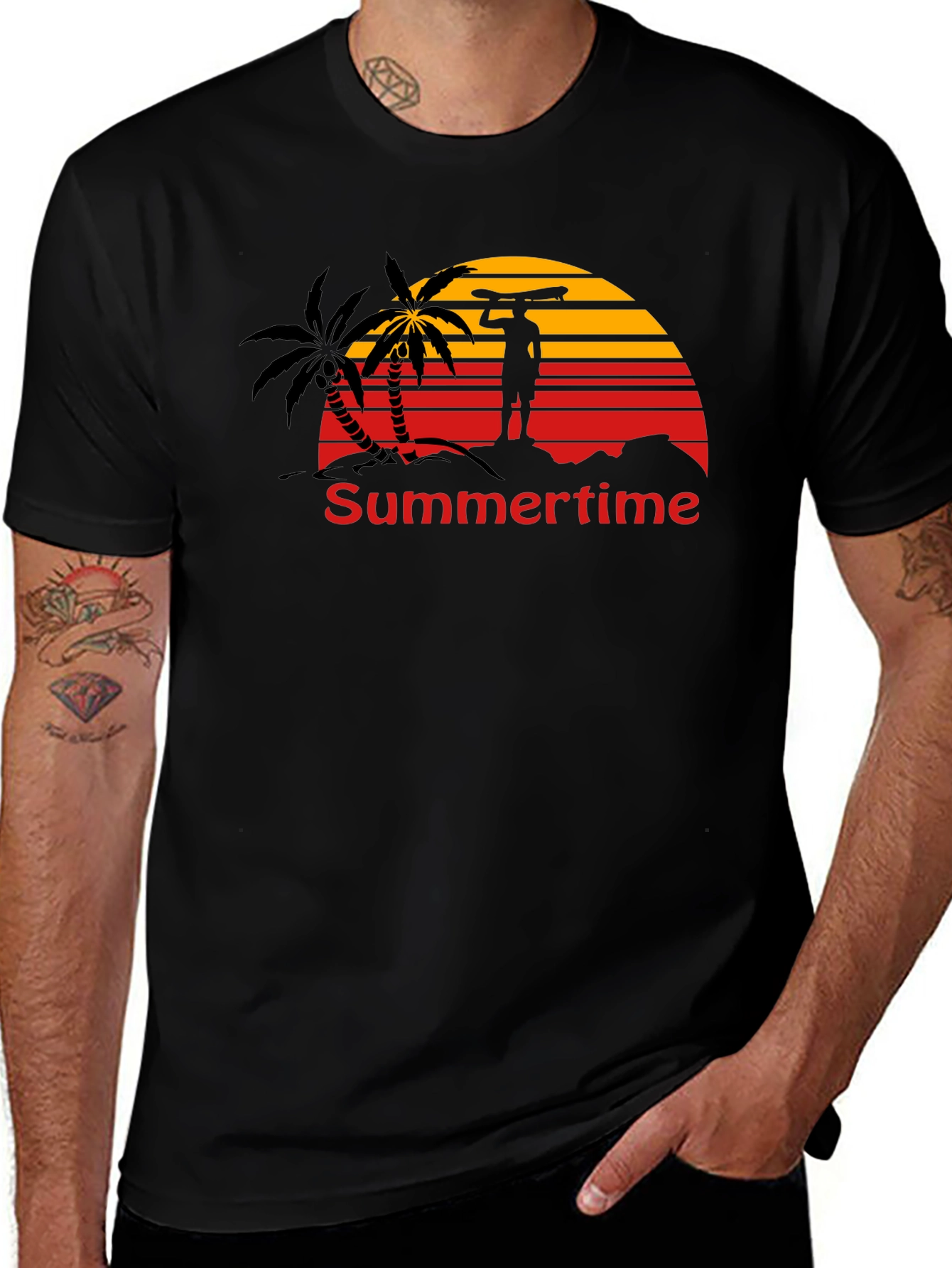 Summertime Graphic Tee - Beach Vibes