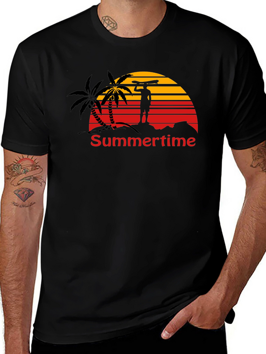 Summertime Graphic Tee - Beach Vibes