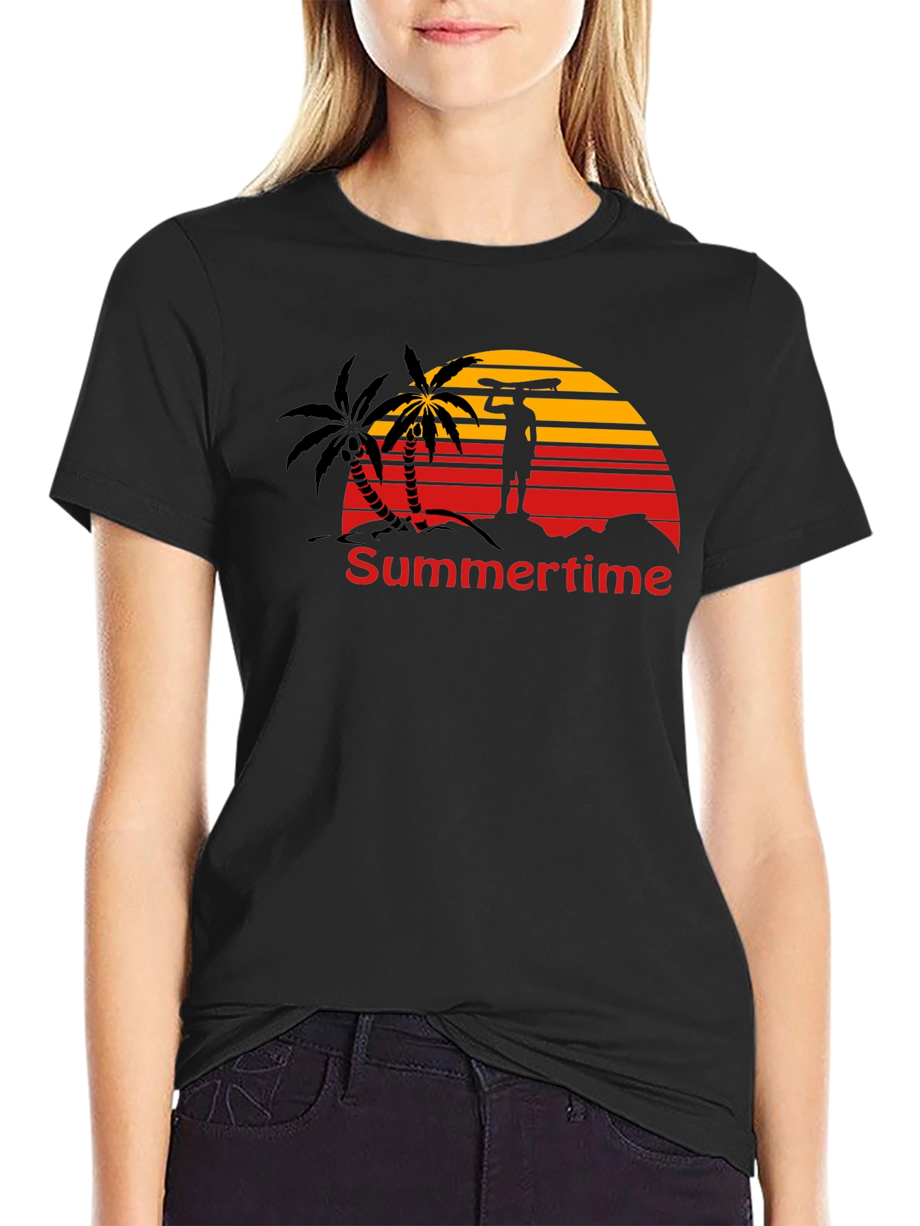 Summertime Graphic Tee - Beach Vibes