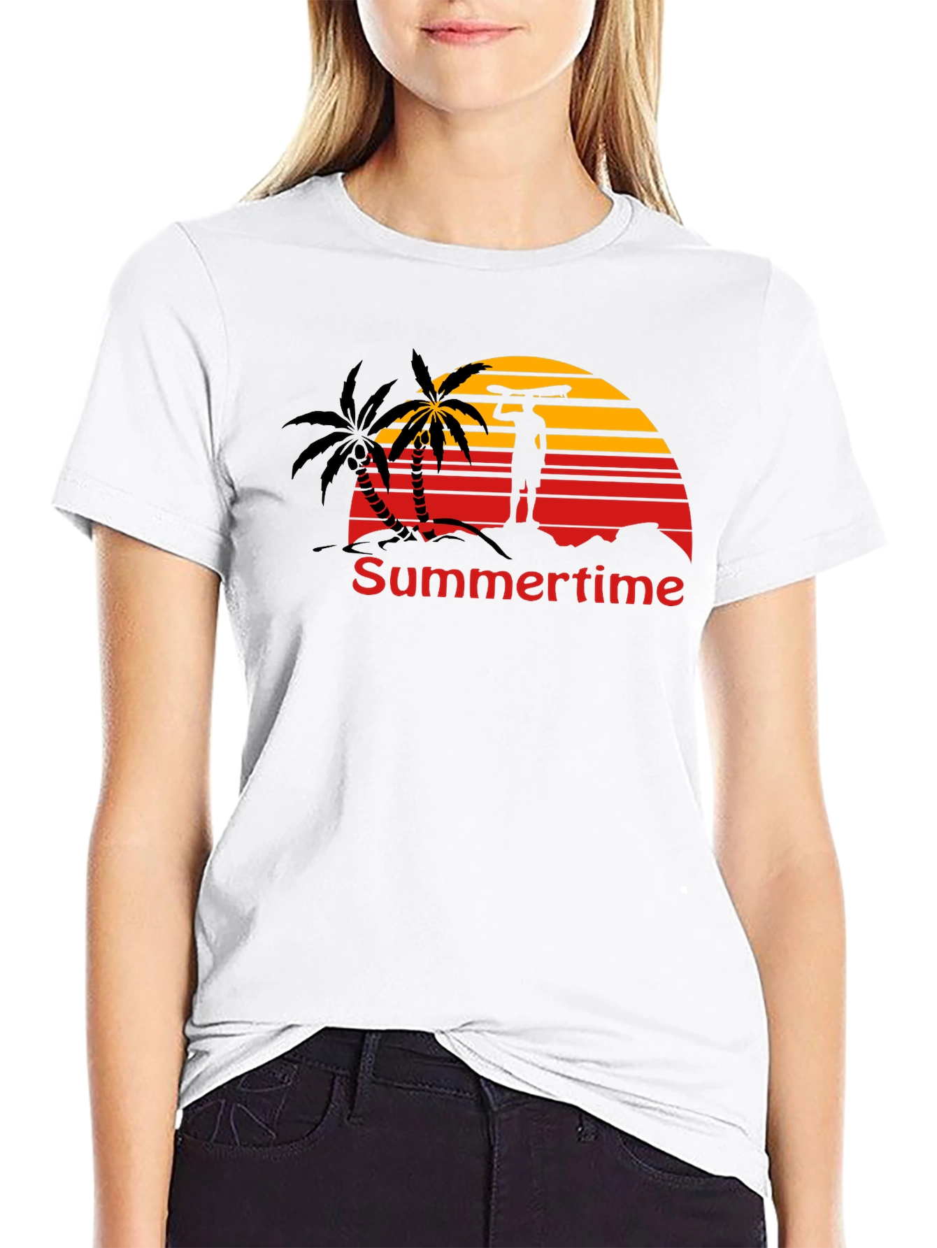 Summertime Graphic Tee - Beach Vibes