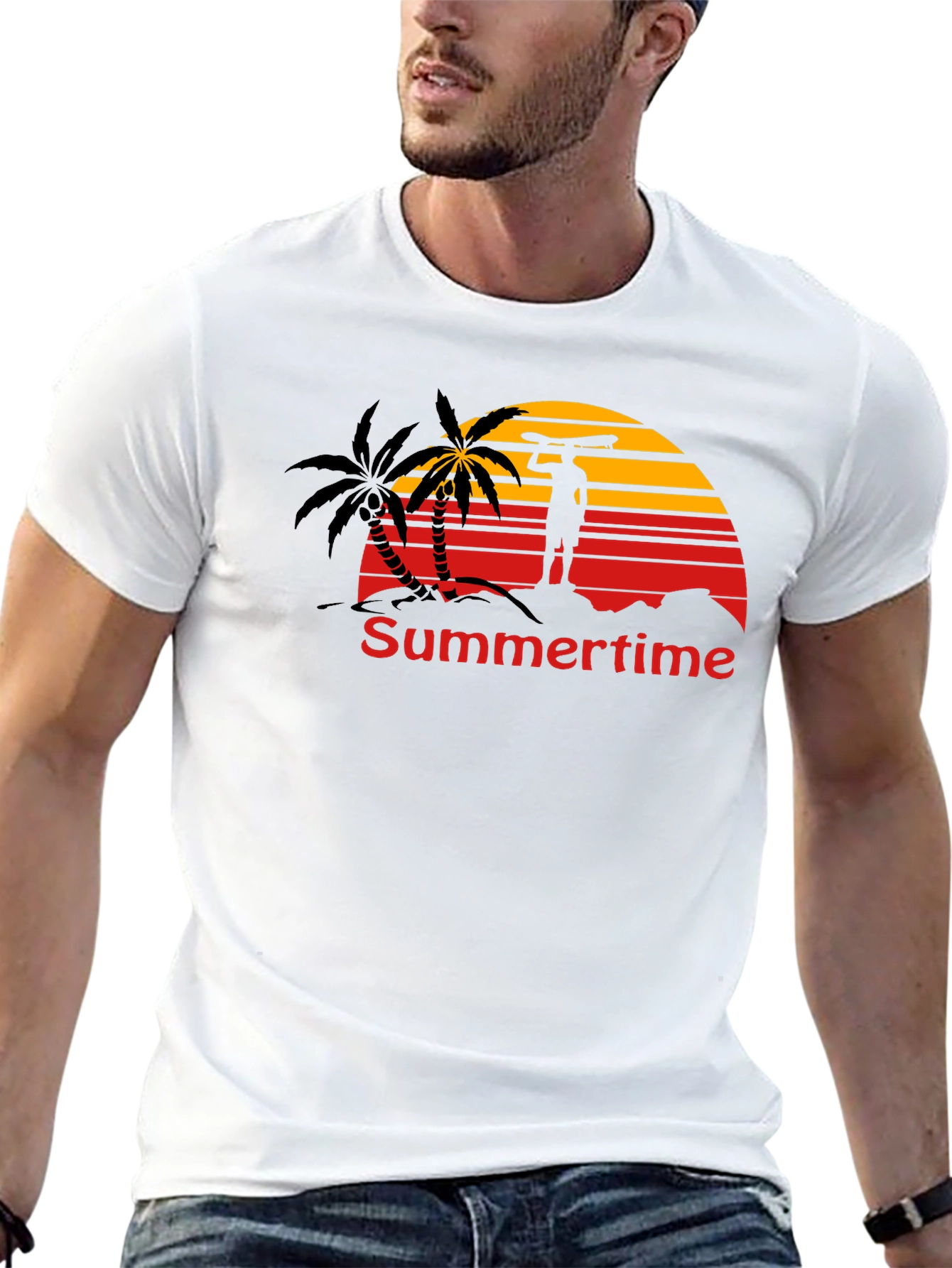 Summertime Graphic Tee - Beach Vibes