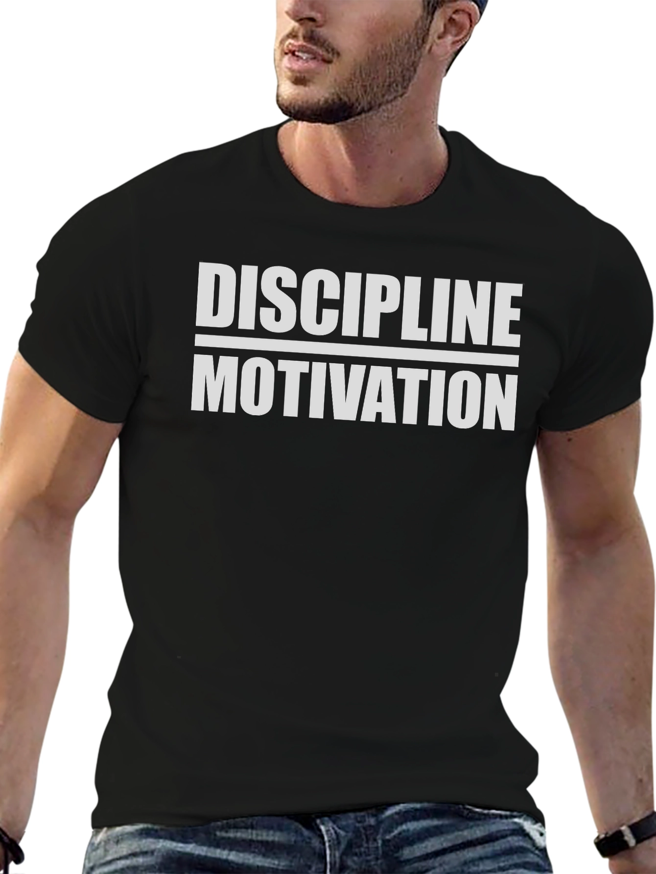 Discipline Motivation Graphic T-Shirt