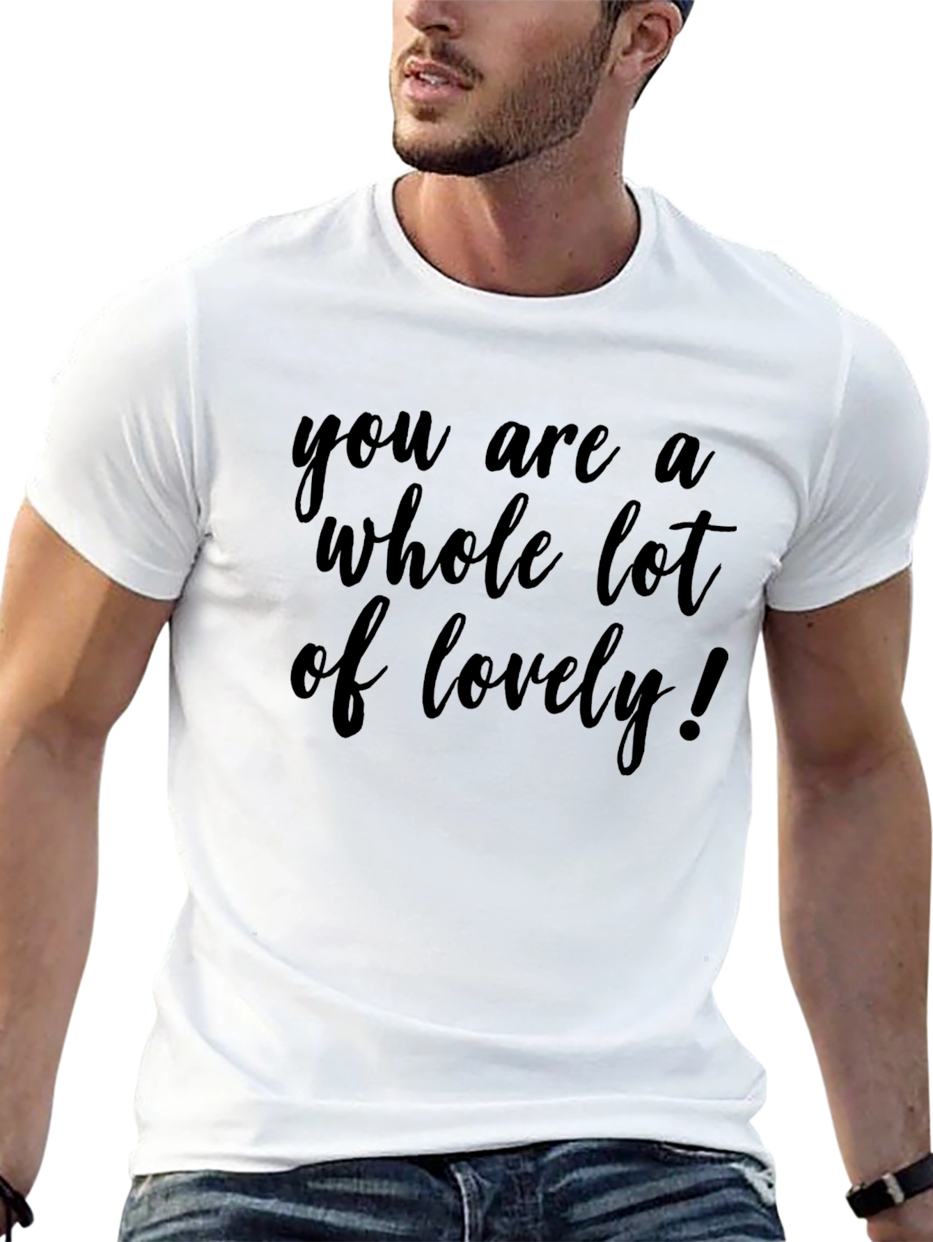 Lovely Graphic Tee - Soft & Stylish